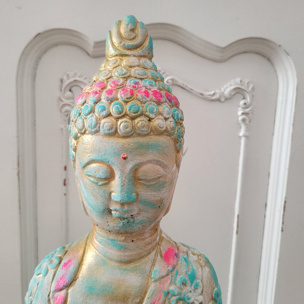 Goldener Meditations-Buddha