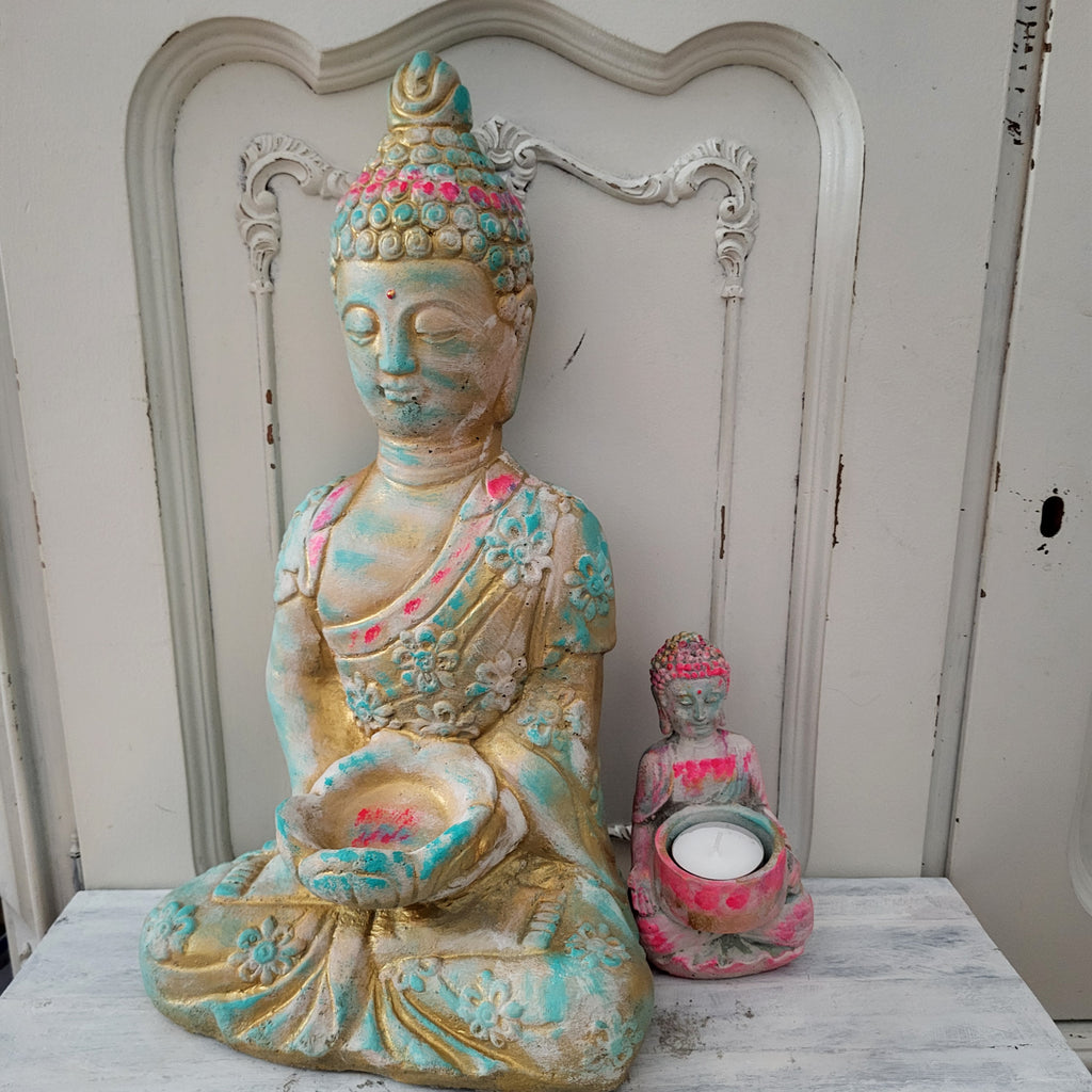 Goldener Meditations-Buddha