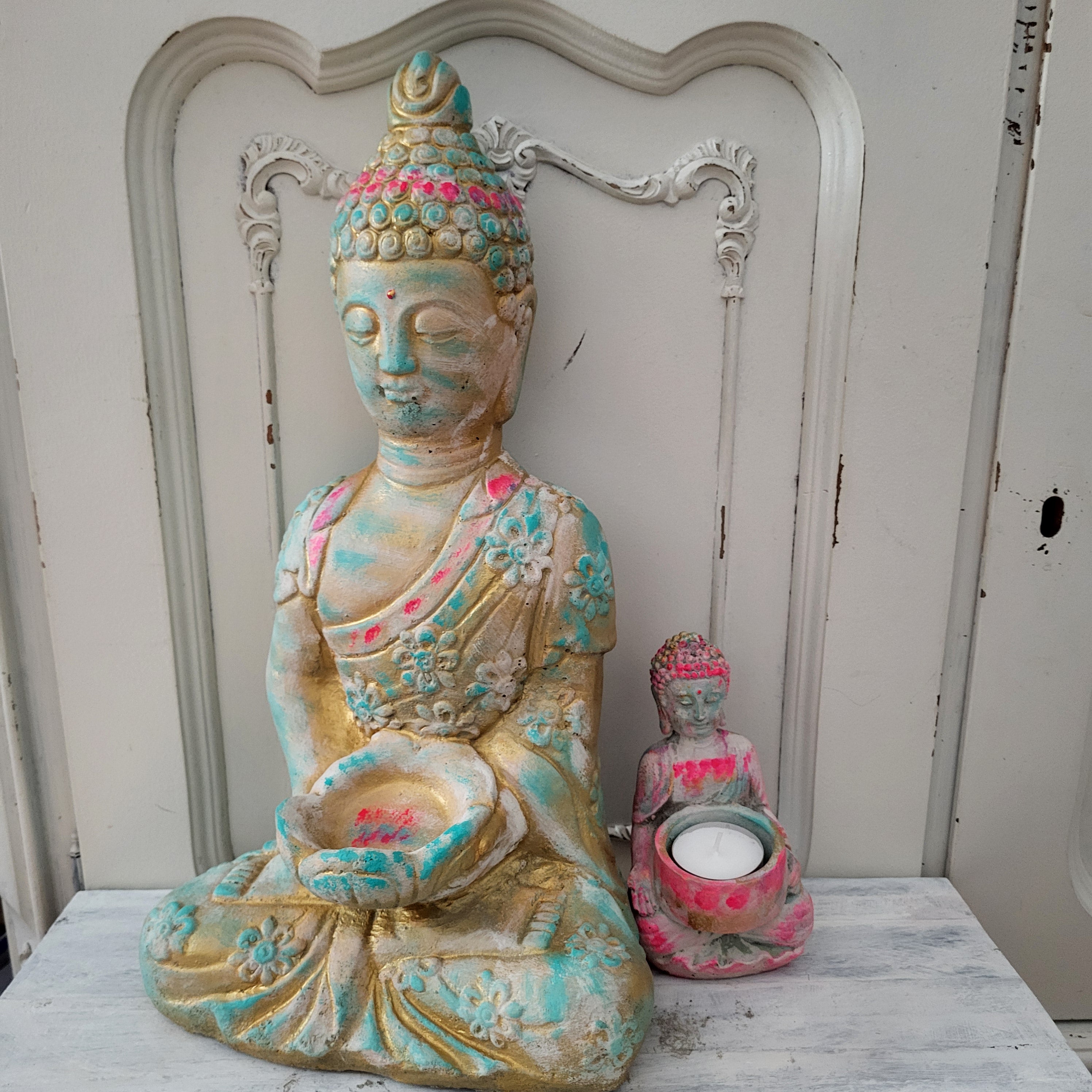 Goldener Meditations-Buddha