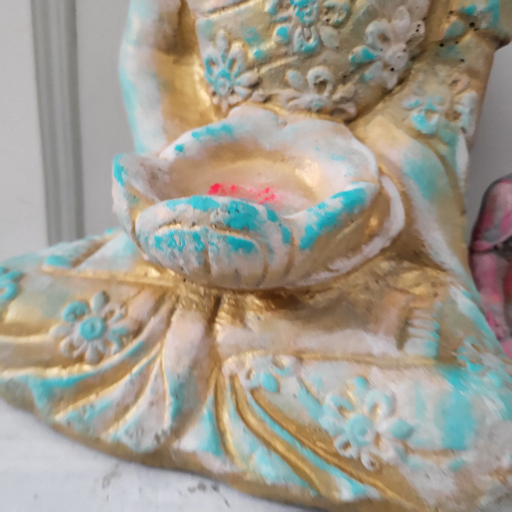 Goldener Meditations-Buddha