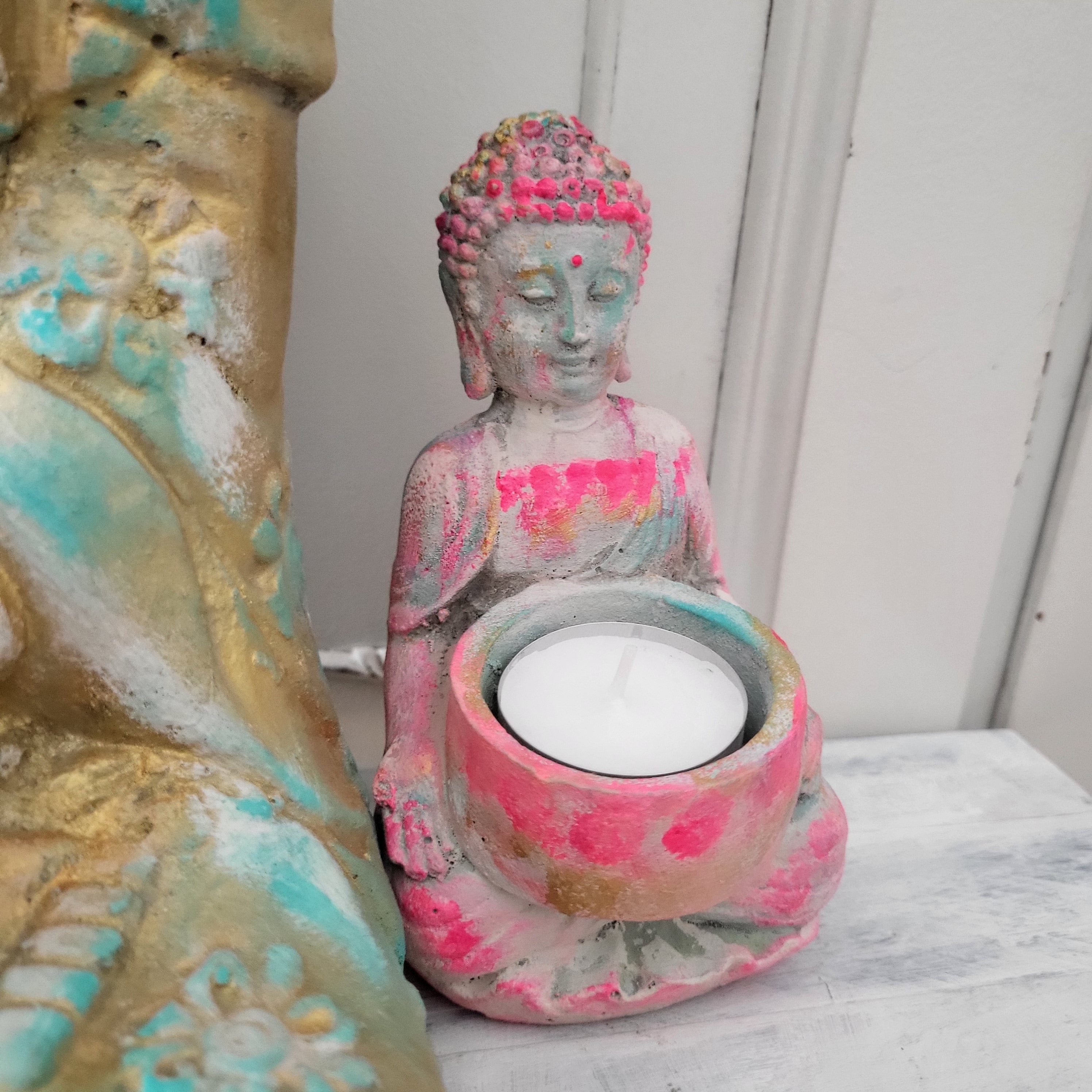 Goldener Meditations-Buddha