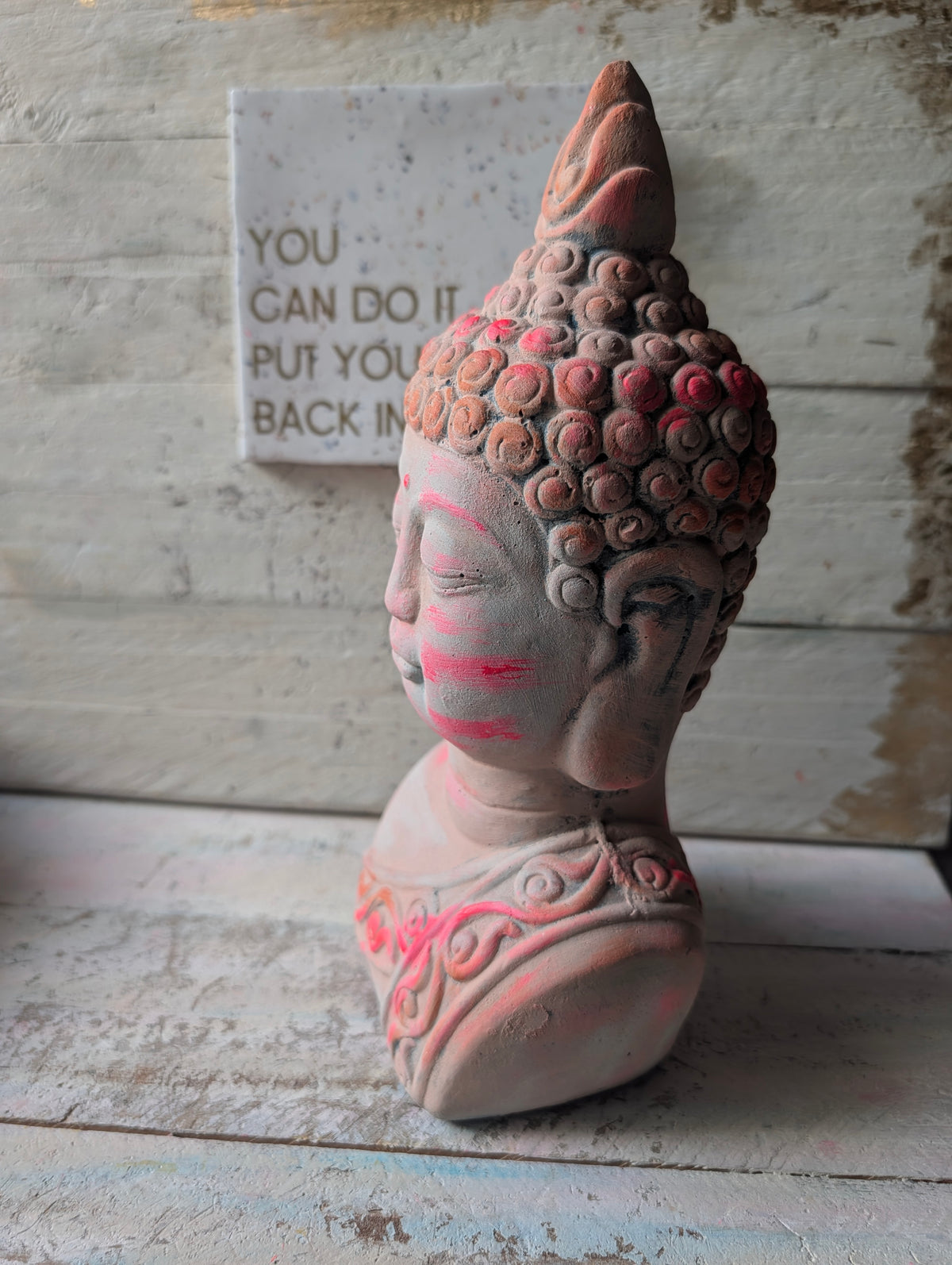 Buddha-Büste Marocco Glow