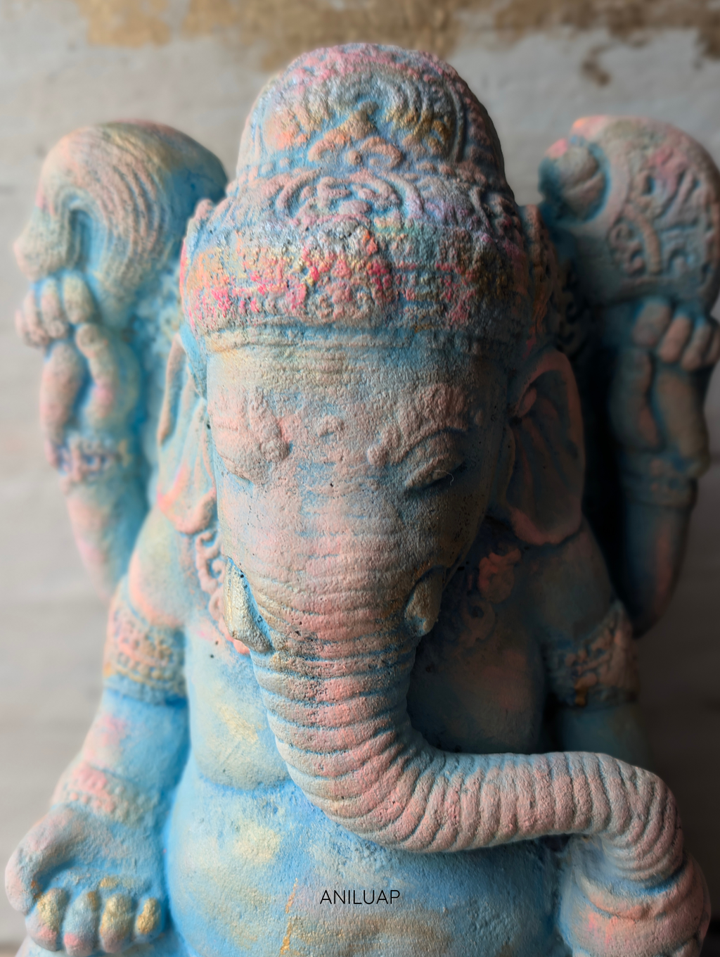 GANESHA Pastell Art – Exklusive Auftragsarbeit in deinen Wunschfarben | ANILUAP