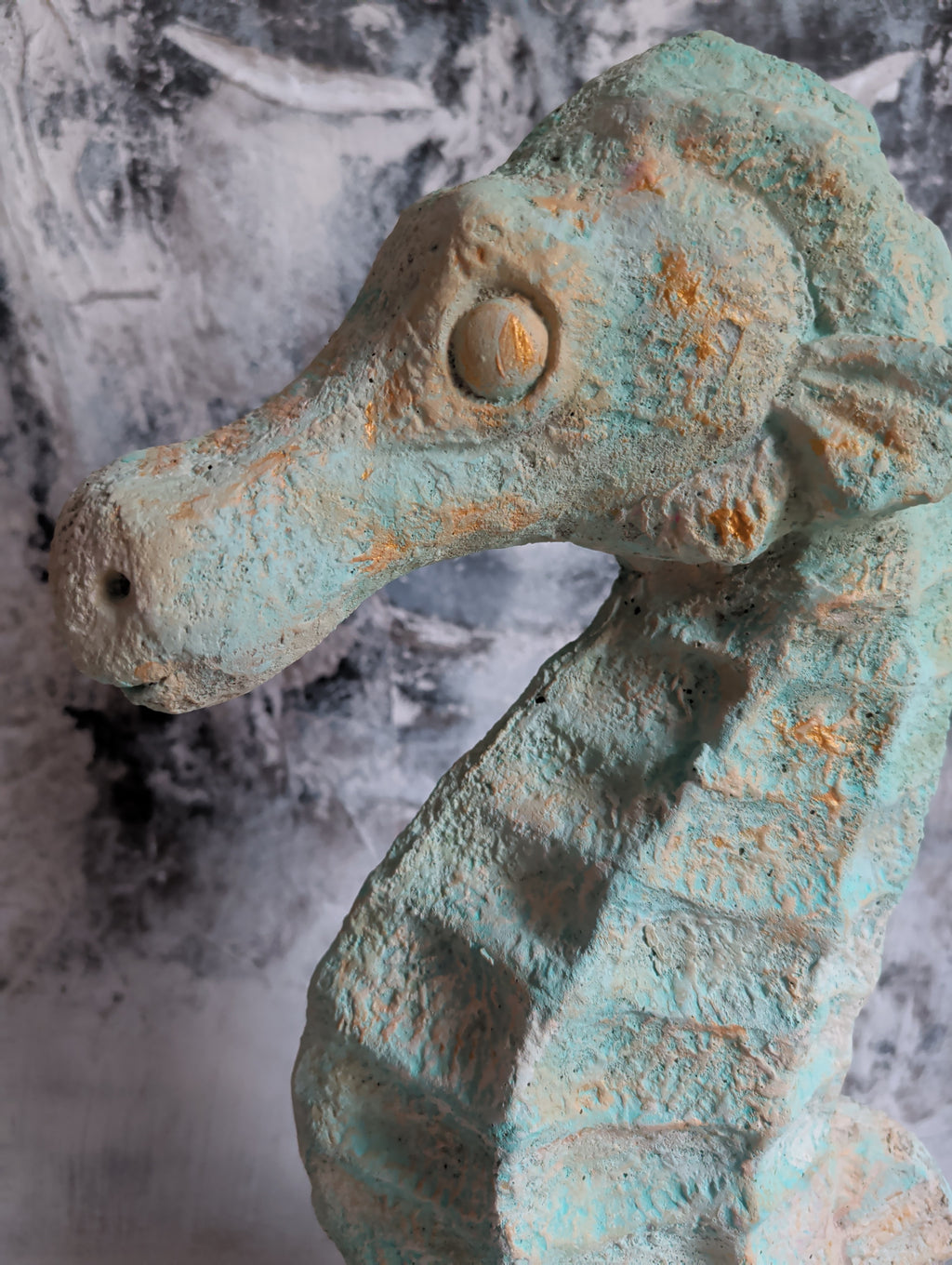 Seahorse - Seepferdchen Skulptur