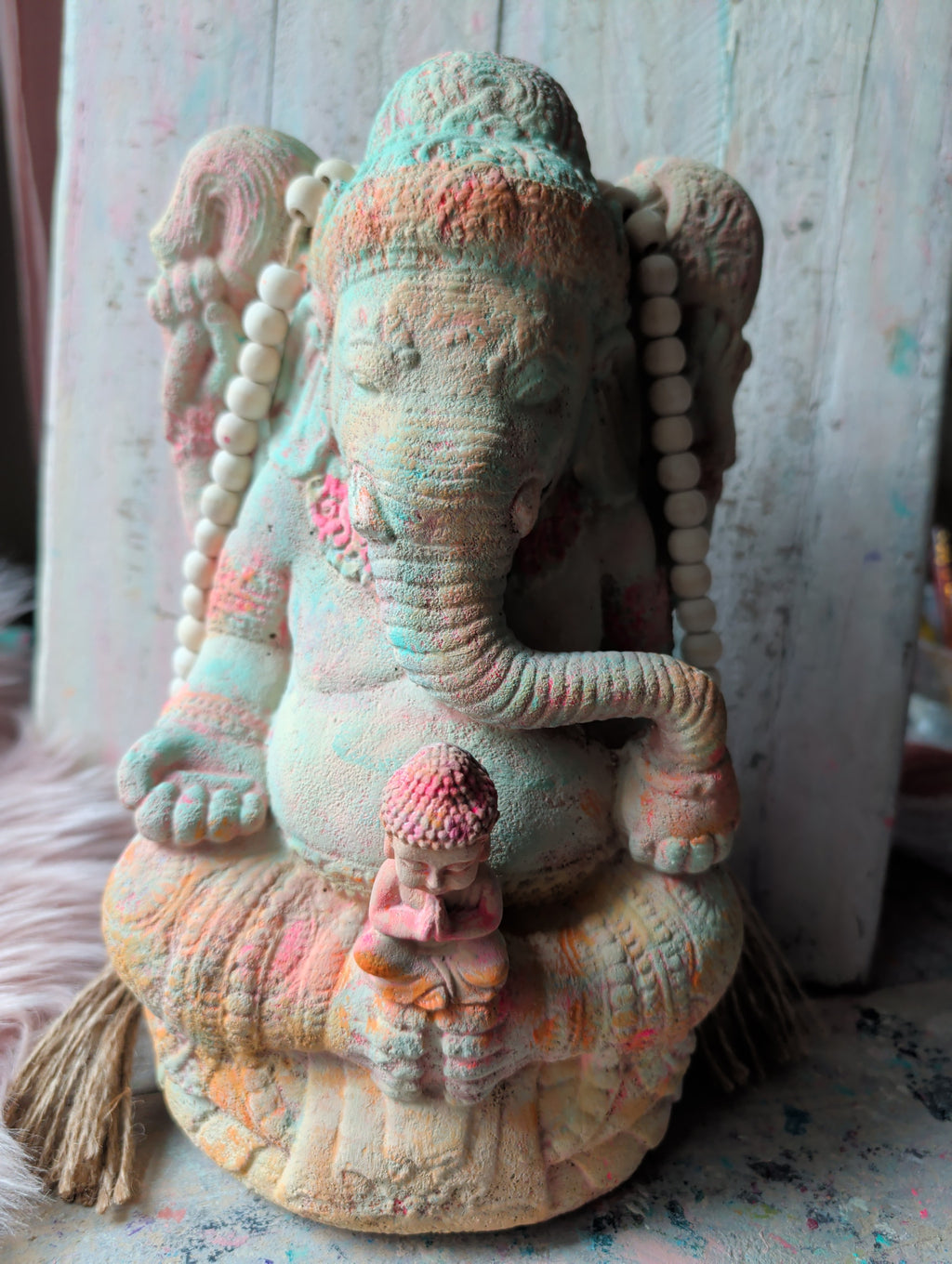 GANESHA Pastell Art