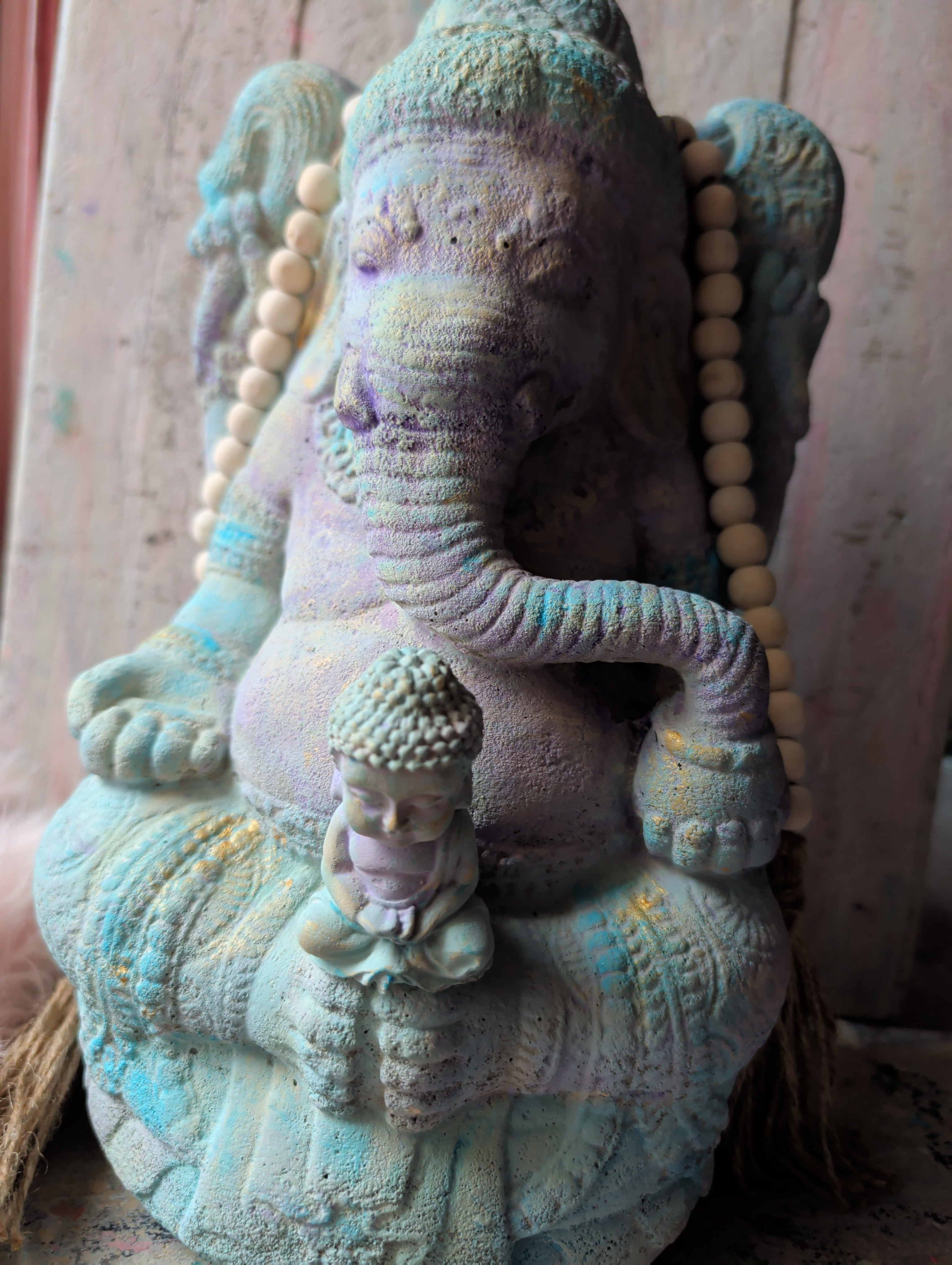 GANESHA Pastell Art