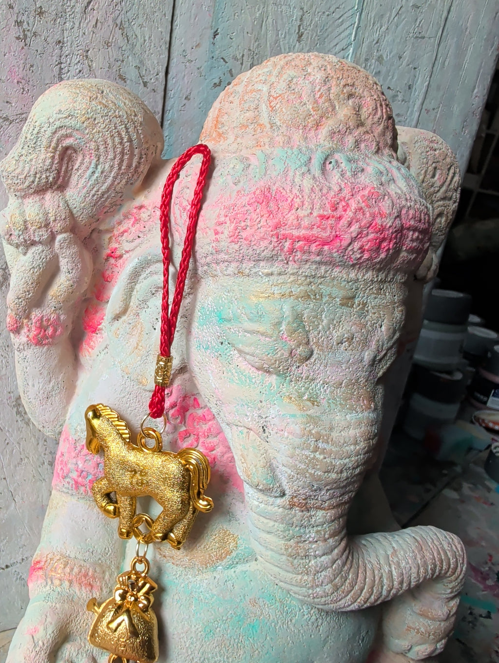 GANESHA Pastell Art
