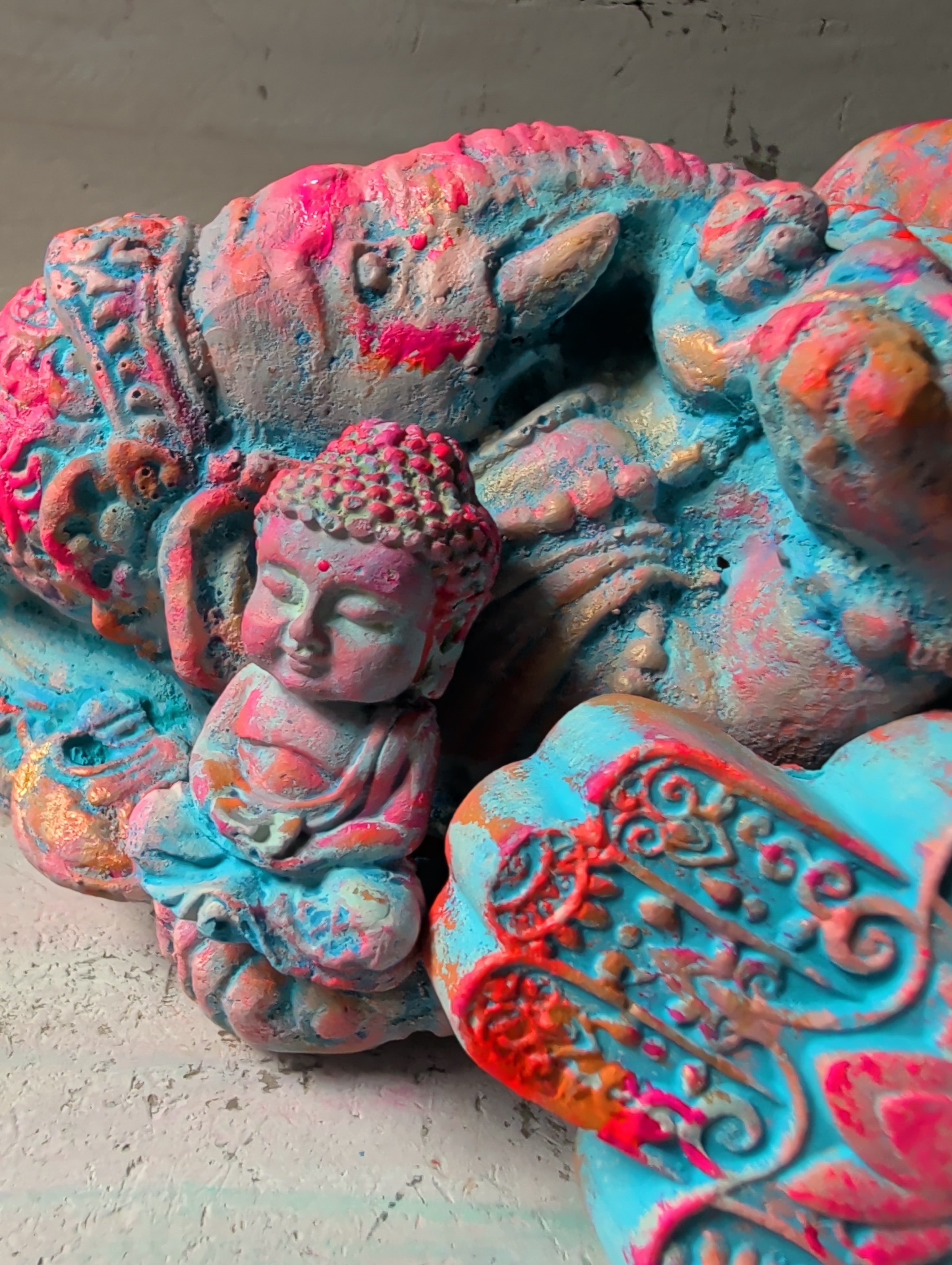 Ganesha Set mit Little Buddha und Hamsa von ANILUAP
