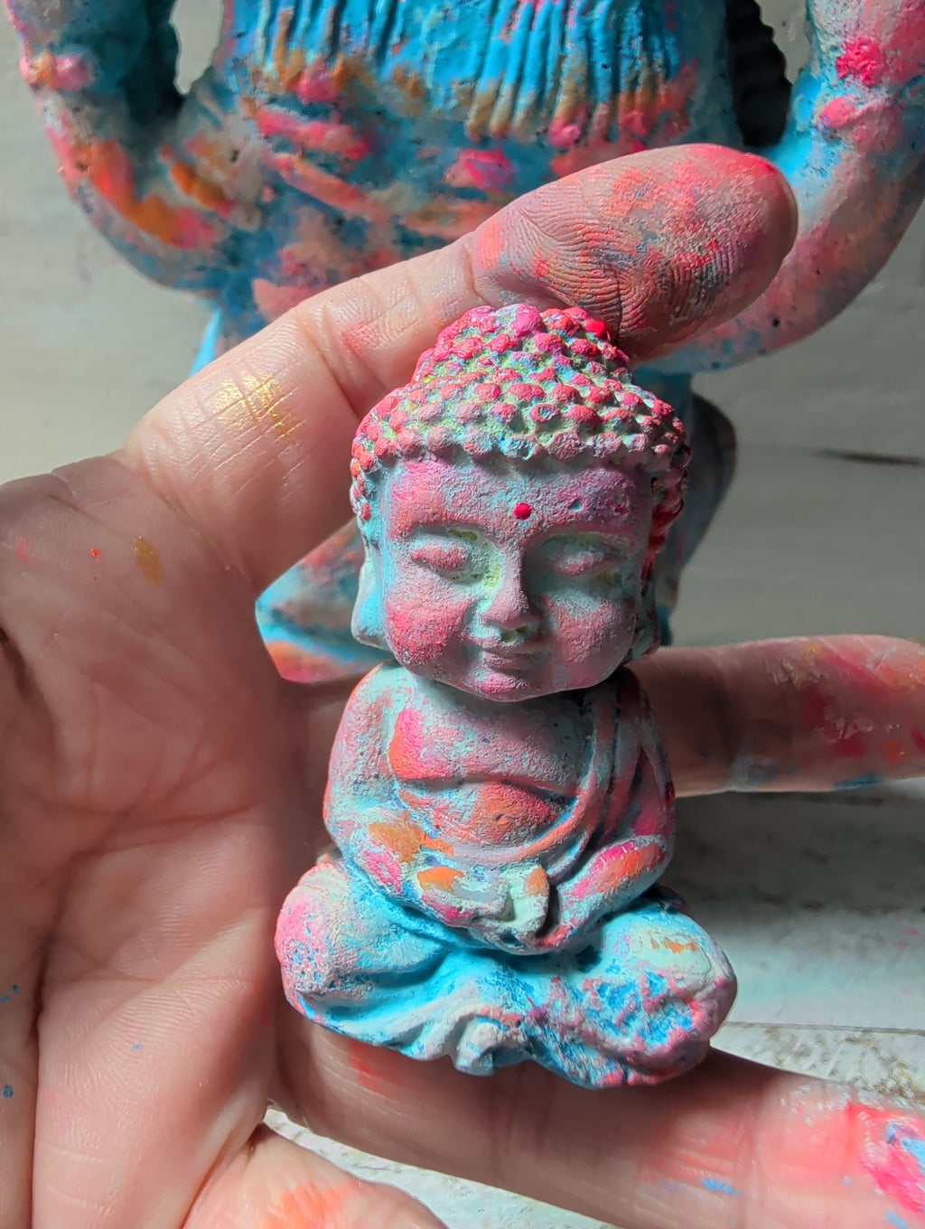Little Buddha ca. 6 cm  - Bestandteil des spirituellen Altar-Sets ANILUAP

