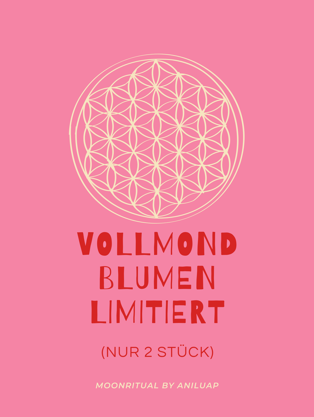 Blume des Lebens (Vollmond Edition 28.08.) COMING SOON