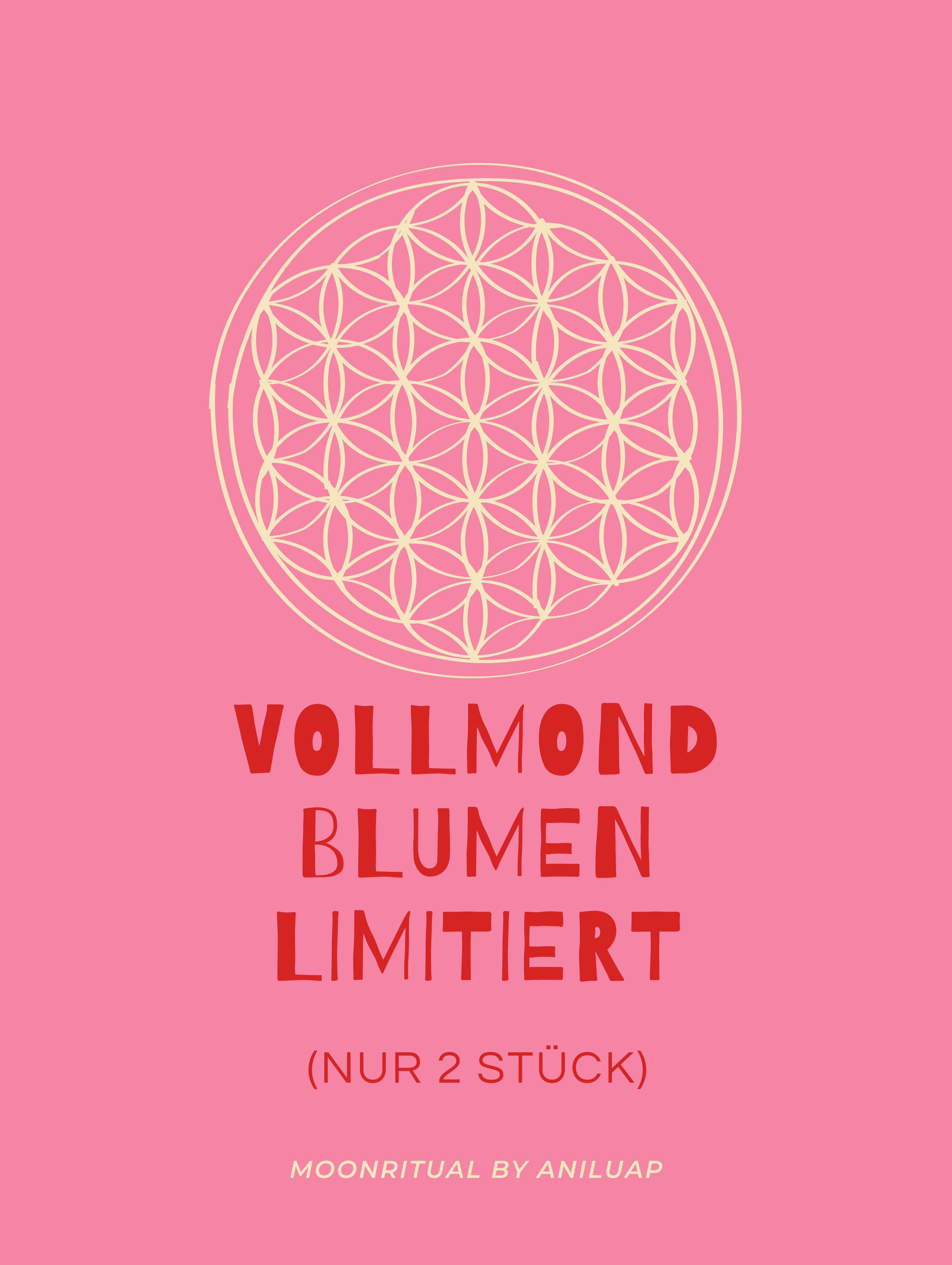 Blume des Lebens (Vollmond Edition 28.08.) COMING SOON