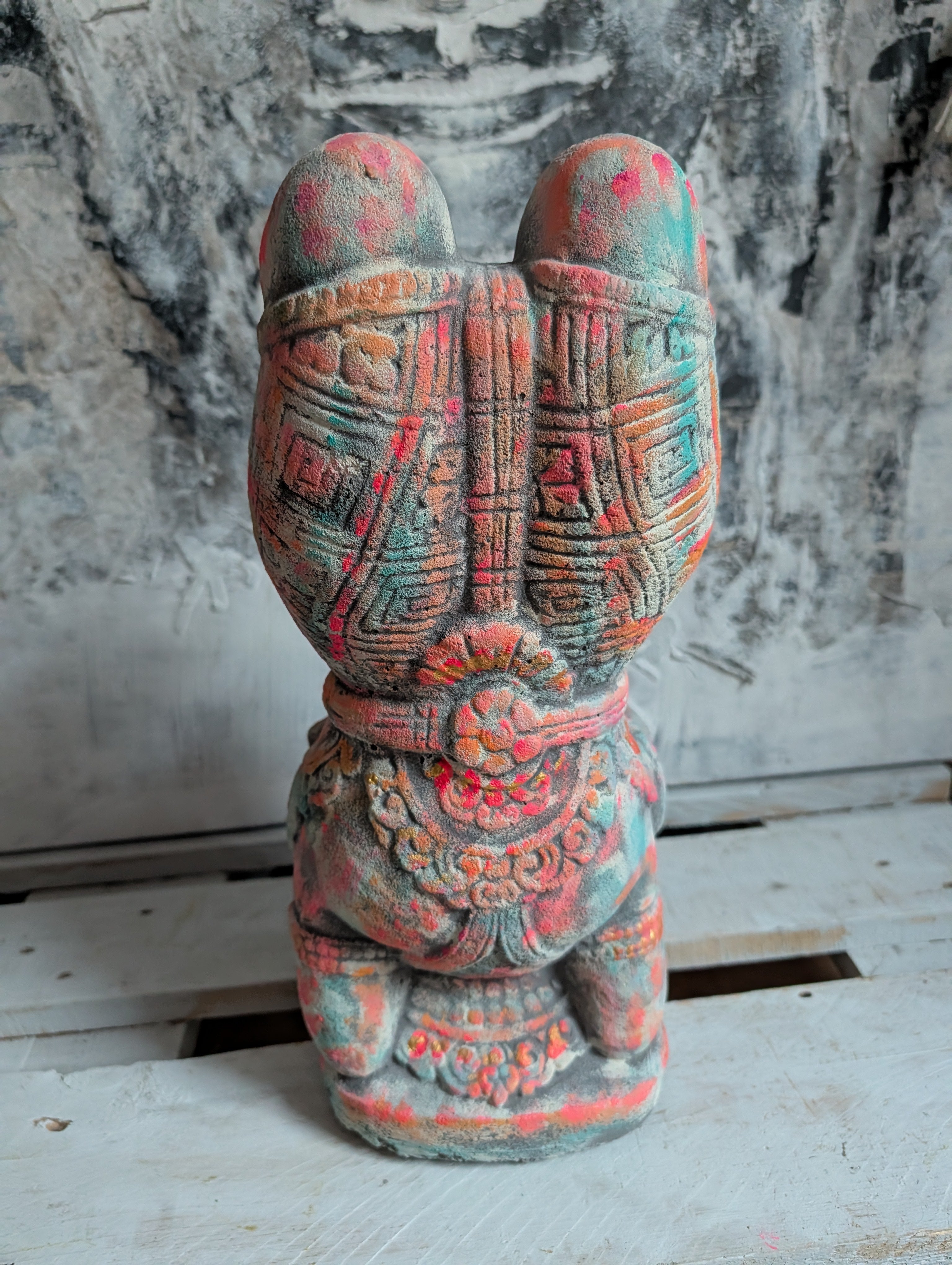 Handstand Ganesha – Exklusive Auftragsarbeit in Wunschfarben | ANILUAP