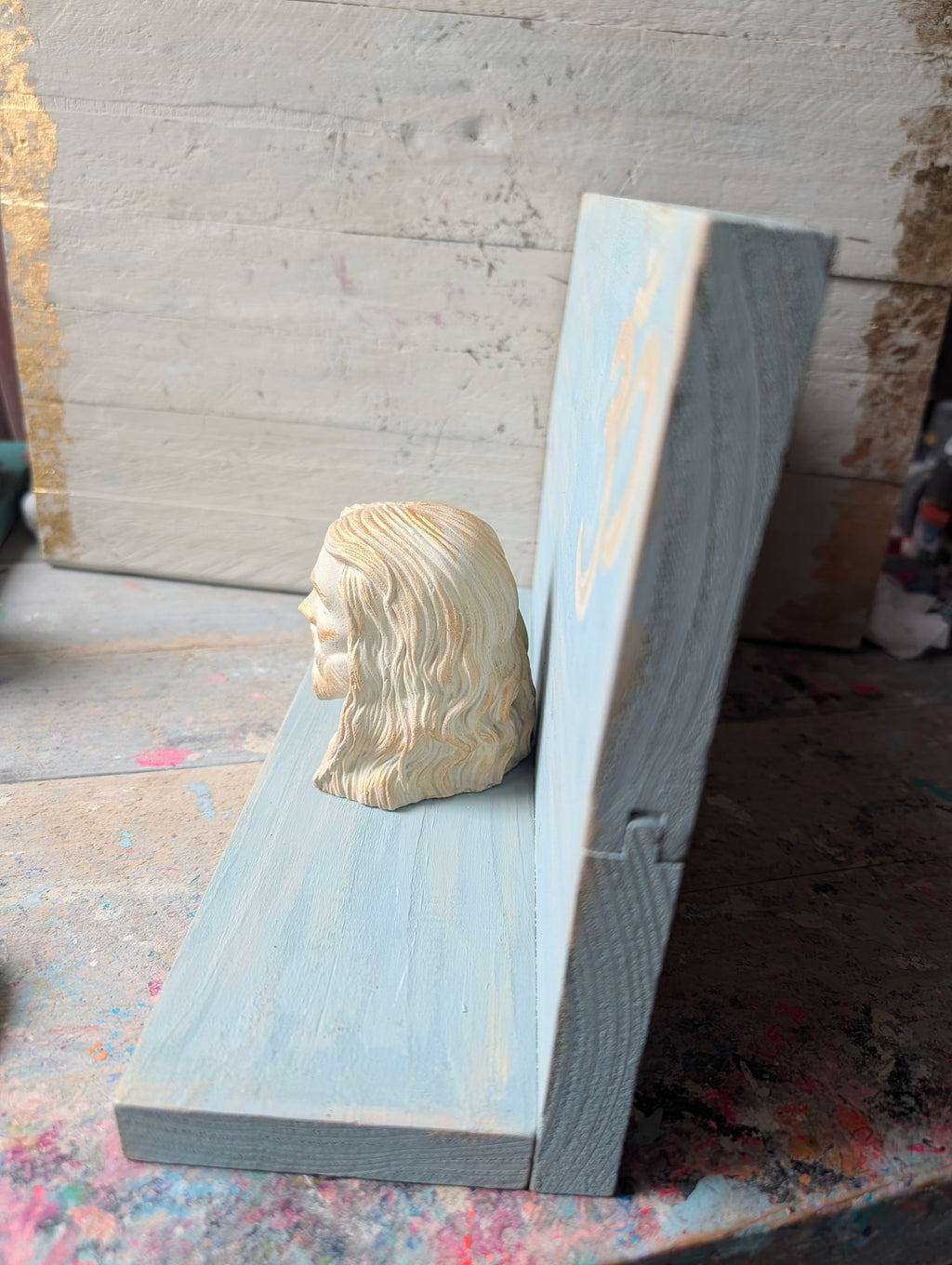 ALtar Jesus Seitenansicht zum Aufstellen oder Aufhängen ANILUAP
