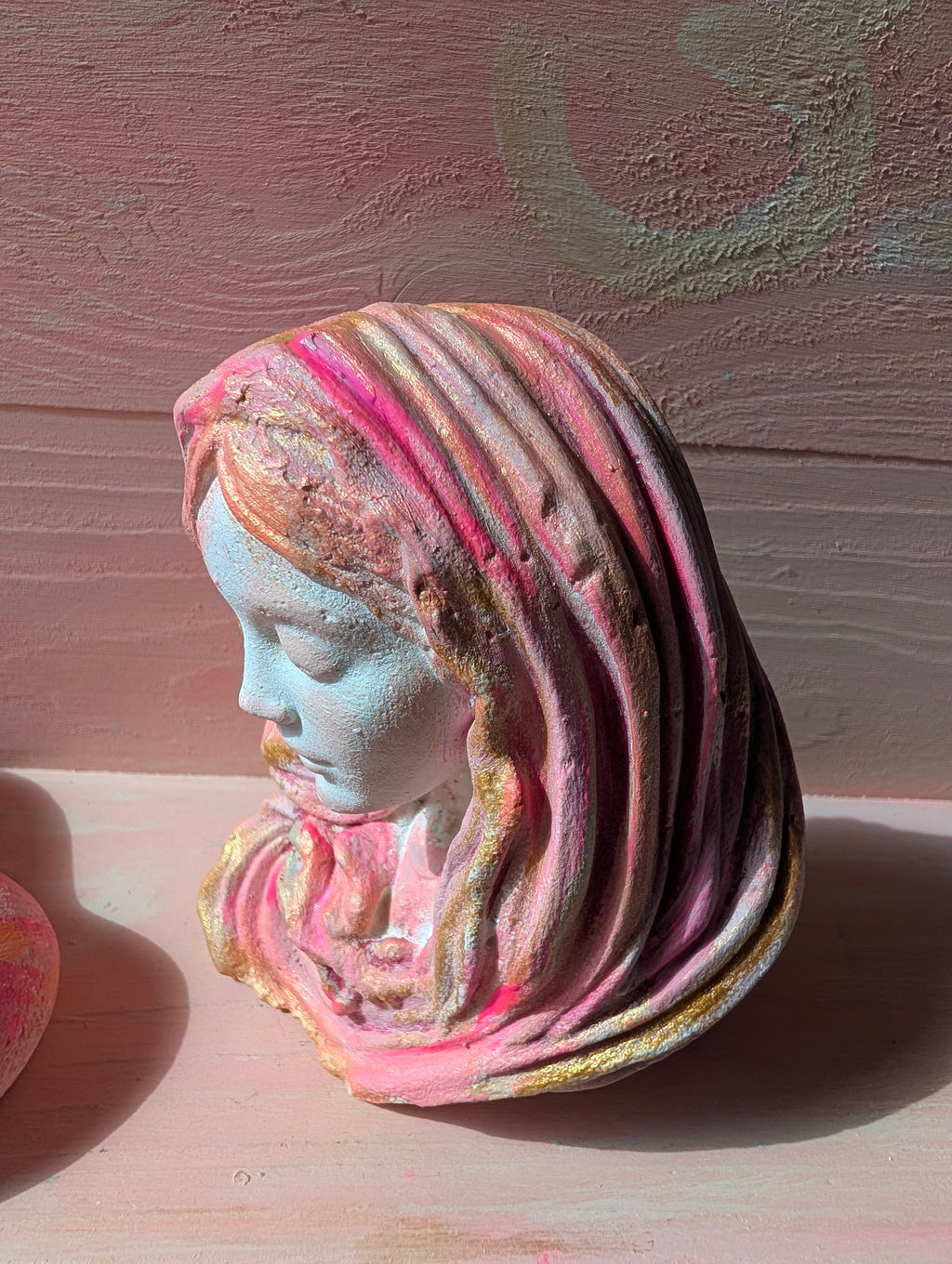 Maria Magdalena Altarfigur – Handgefertigte Steinguss Büste 10 cm | ANILUAP