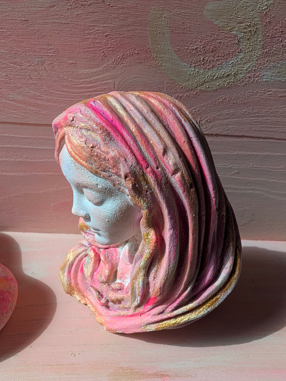 Maria Magdalena Altarfigur – Handgefertigte Steinguss Büste 10 cm | ANILUAP