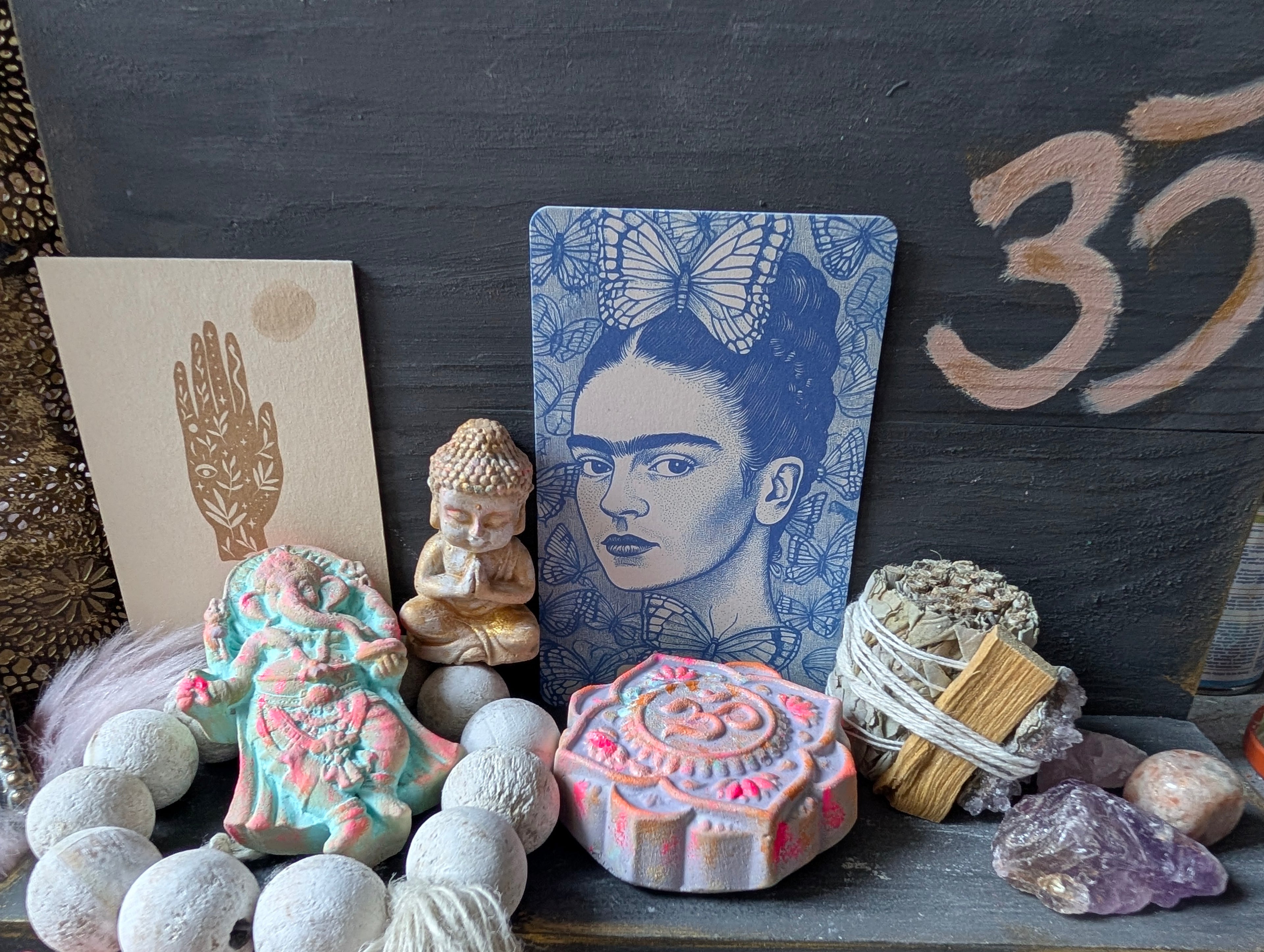 Altar Energie Ganesha Buddha OM ANILUAP
