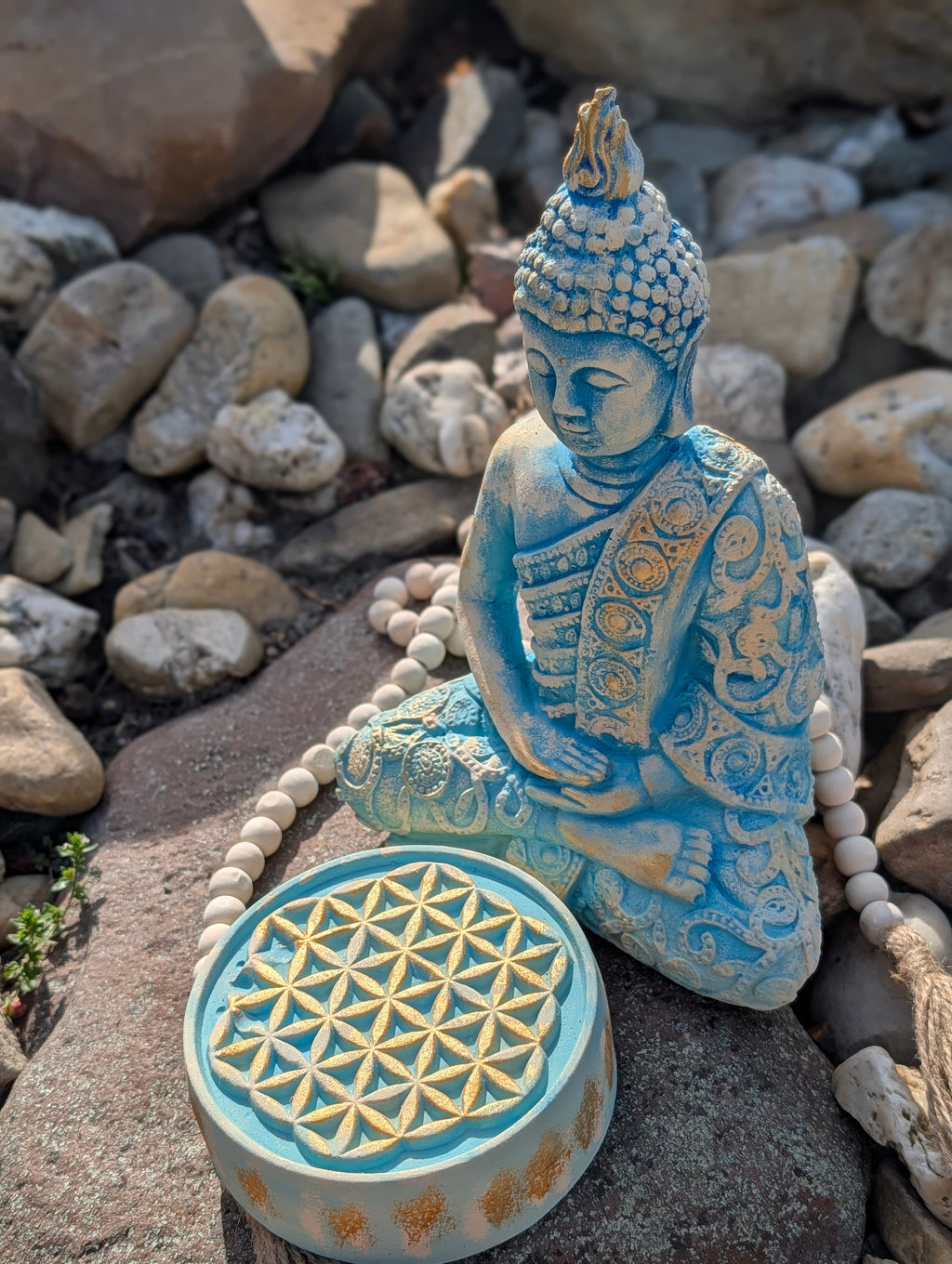 MASTER RESONANCE SET (33) – Numerologie Buddha & Blume des Lebens
