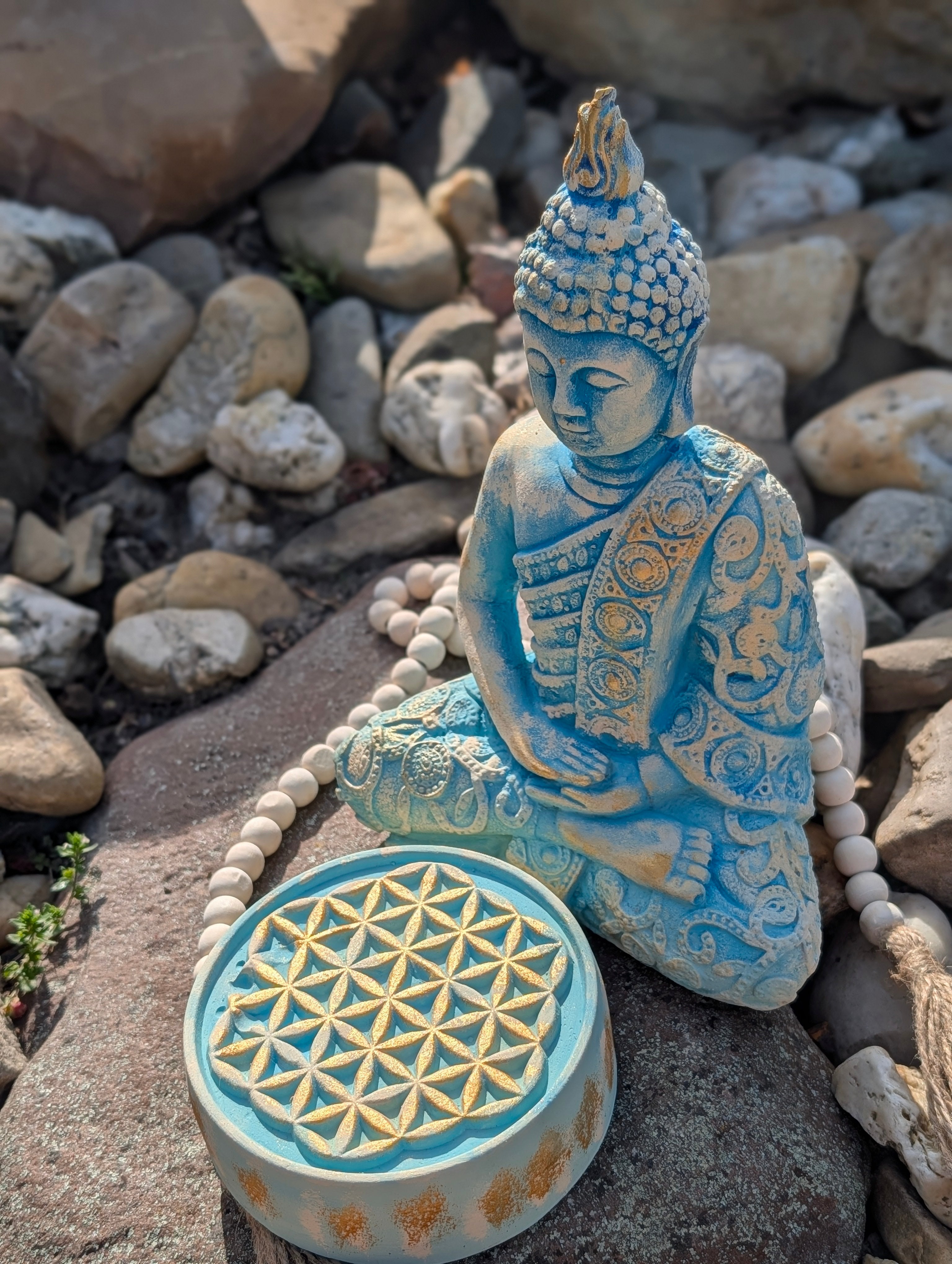 MASTER RESONANCE SET (33) – Numerologie Buddha & Blume des Lebens