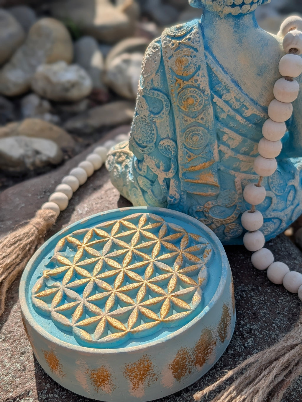 MASTER RESONANCE SET (33) – Numerologie Buddha & Blume des Lebens