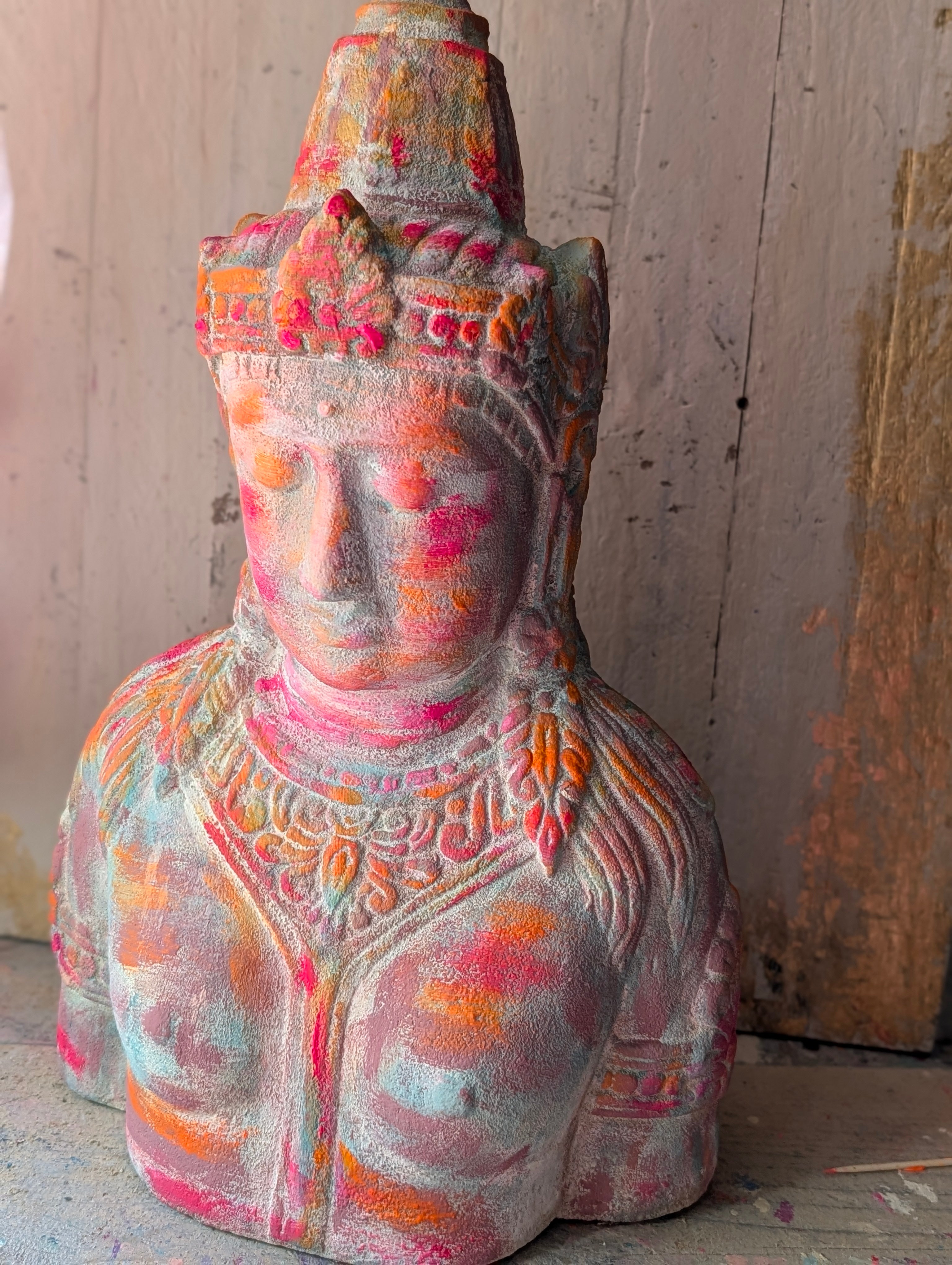 Devi Tara Büste - TARA SUMMER SOLSTICE Unikat