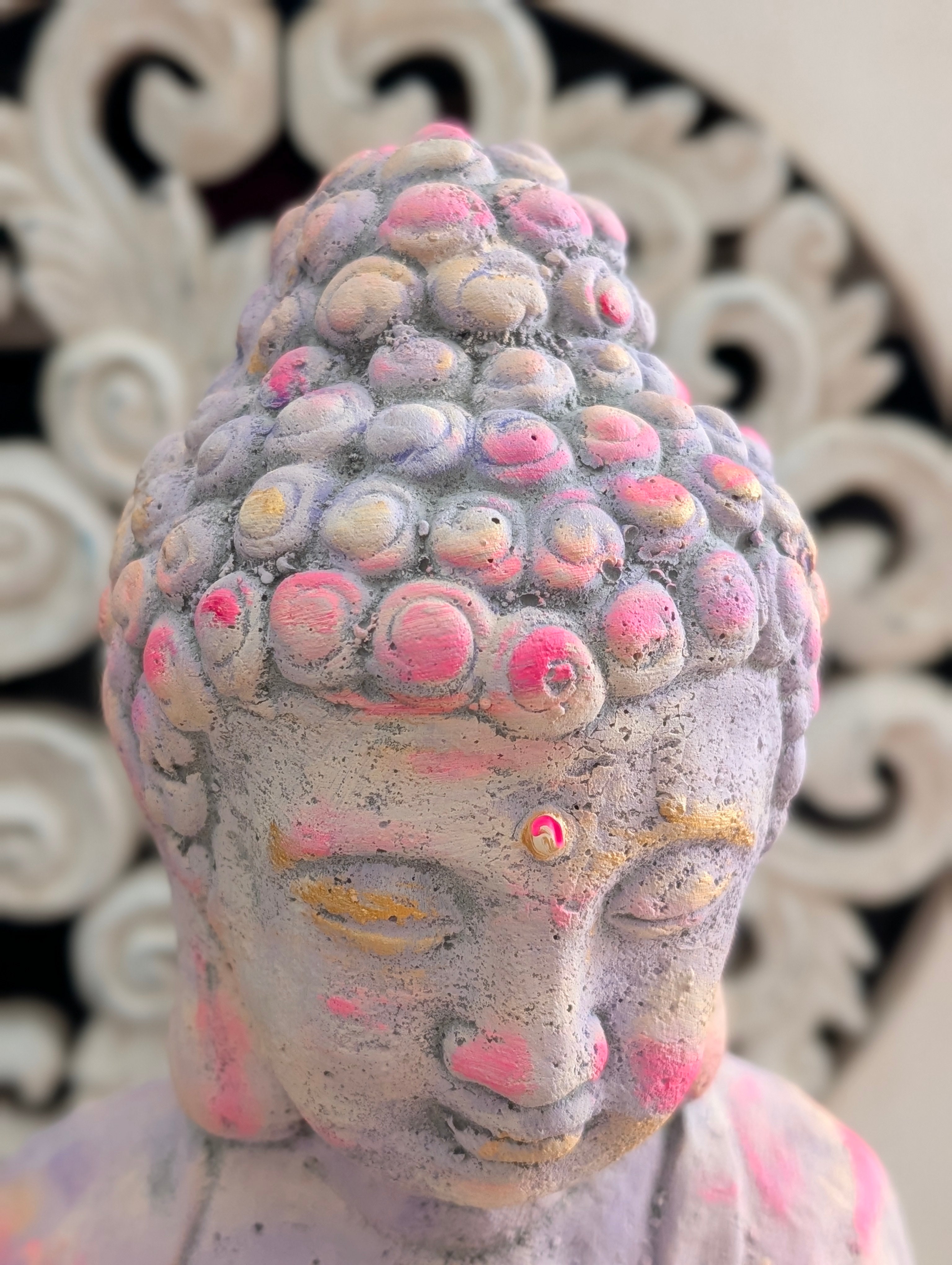 Boho Buddha Gesicht ANILUAP Unikat