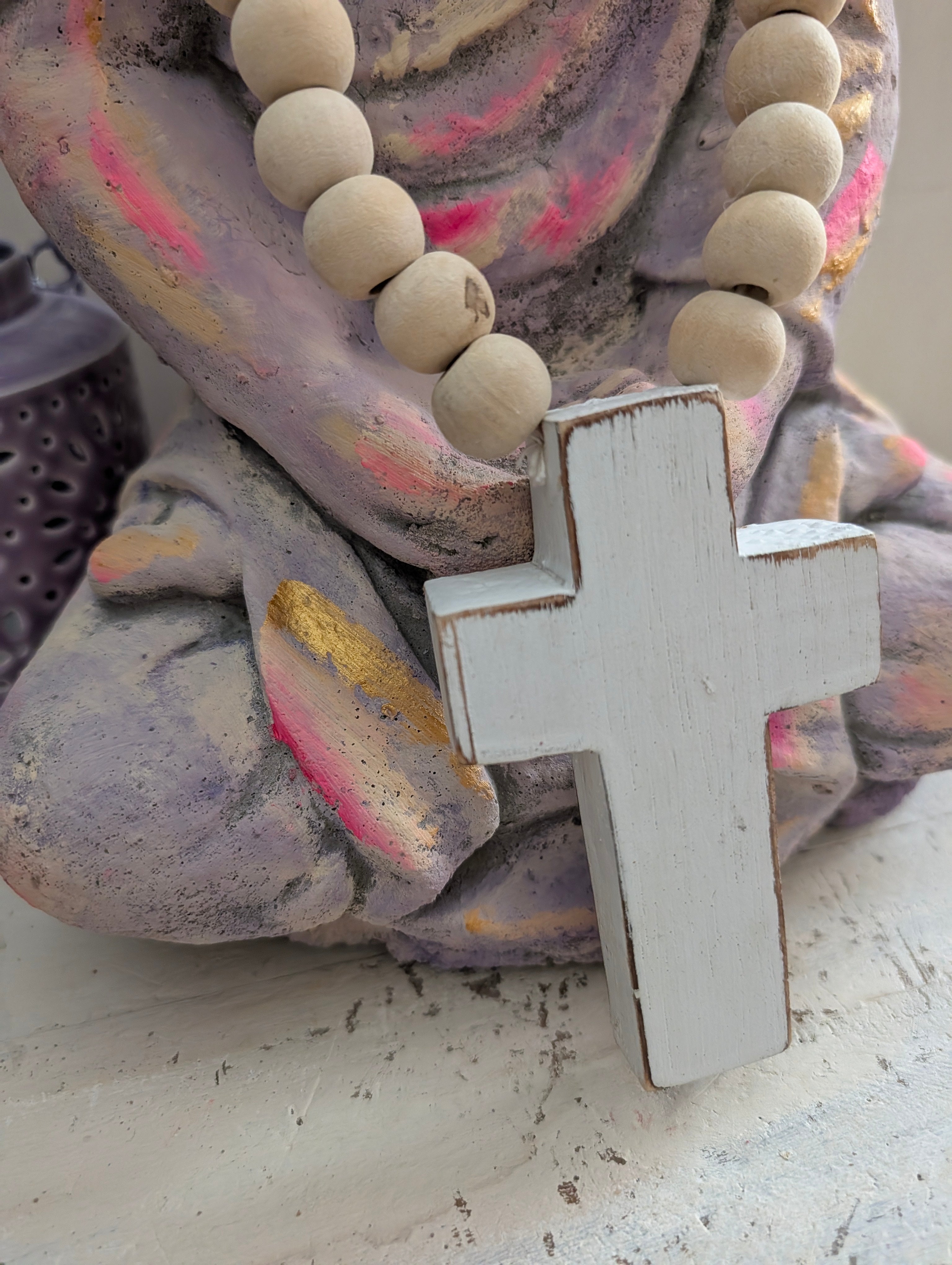 Boho Kette Kreuz ANILUAP