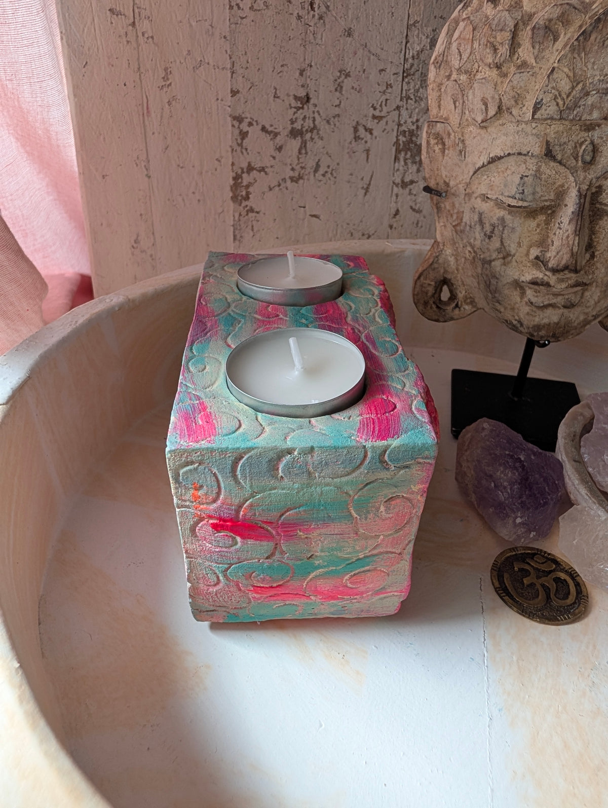 BUDDHA ALTAR TEELICHT