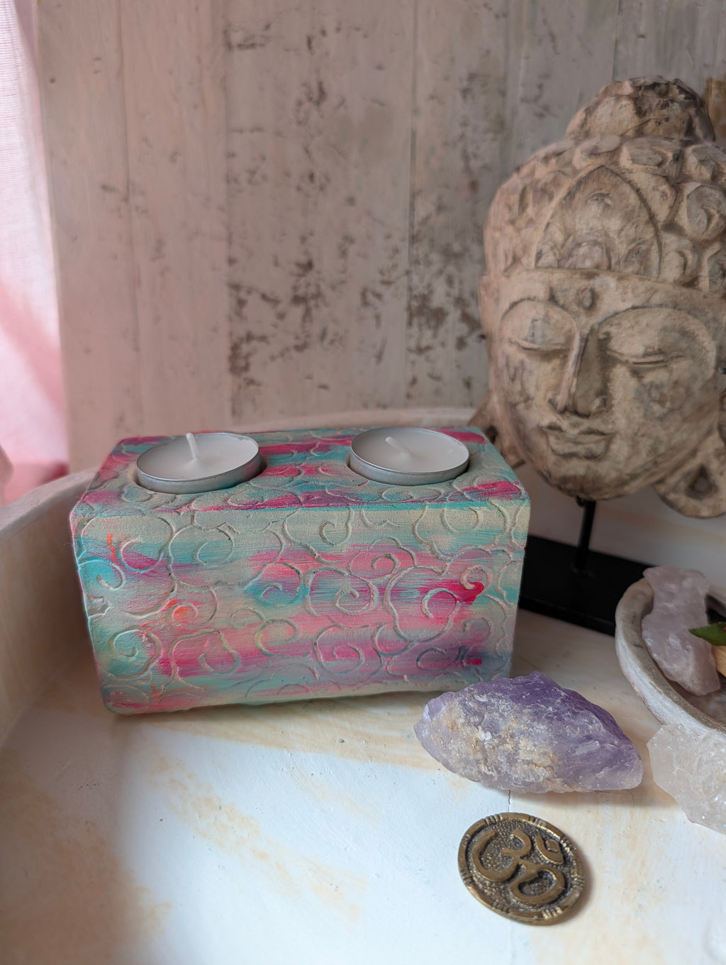 BUDDHA ALTAR TEELICHT