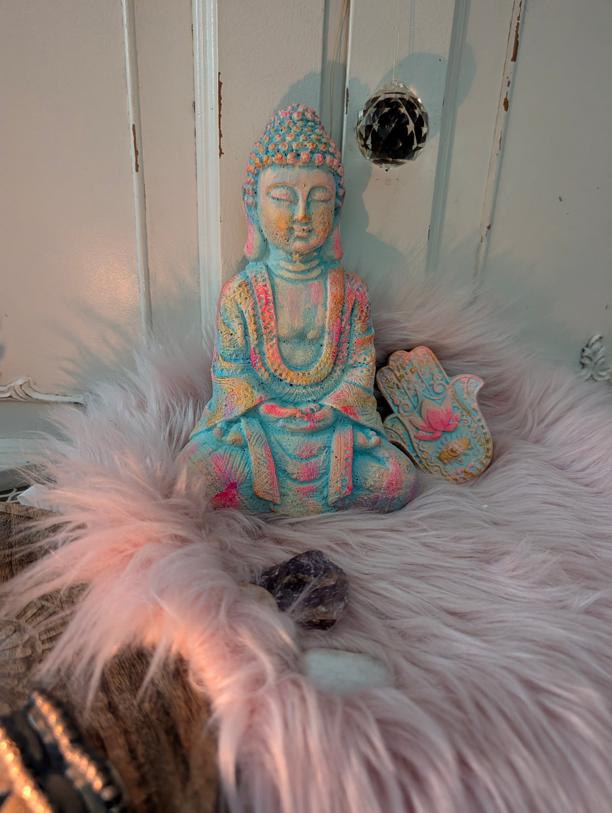 Buddha 22 cm türkis risa ANILUAP
