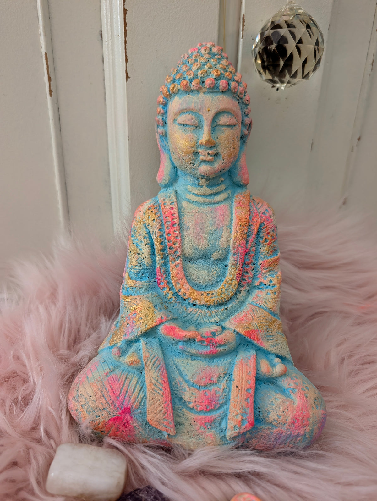 Buddha Figur mehrfarbig by ANILUAP
