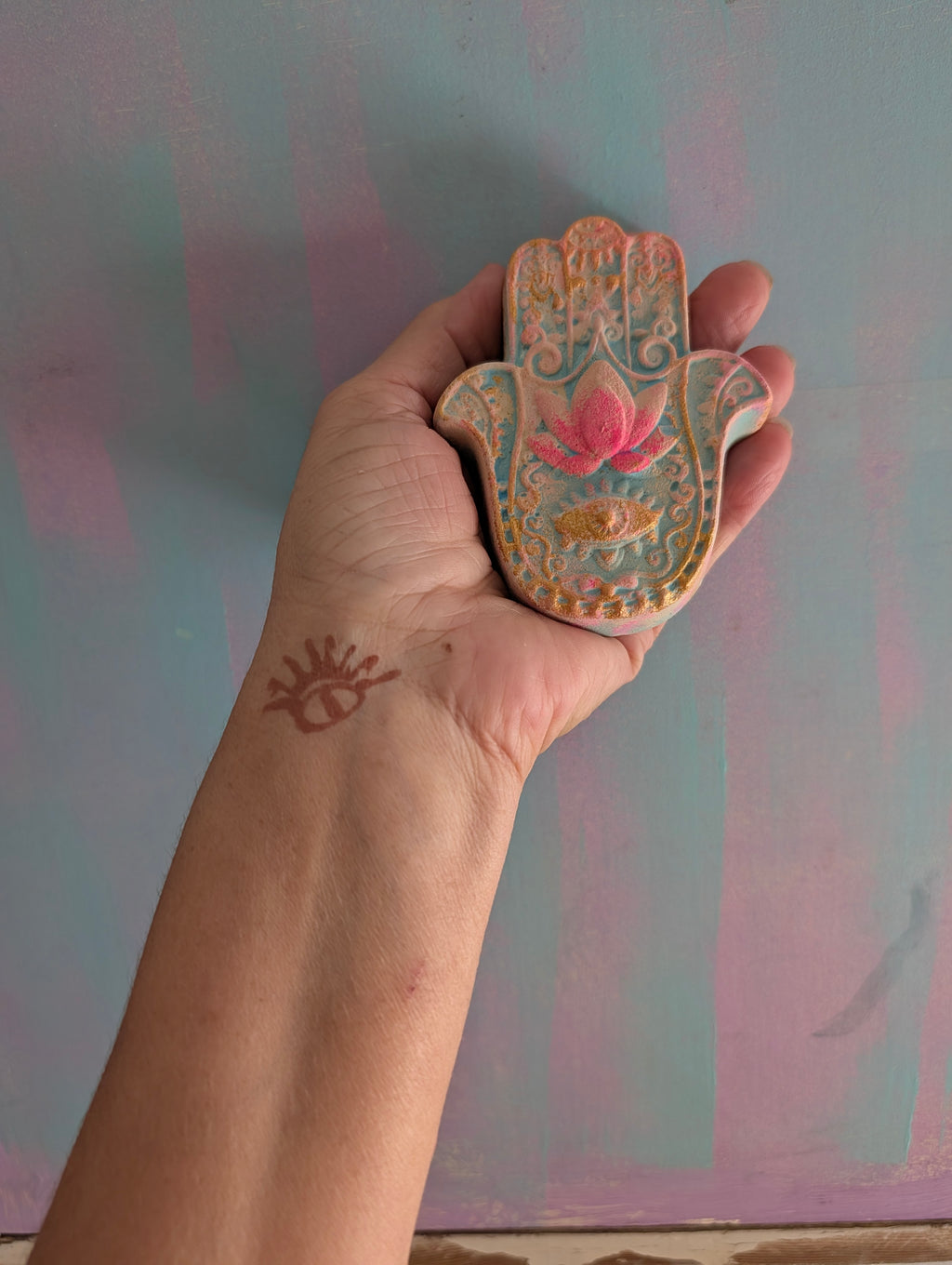 Hamsa Hand handgefertigt ANILUAP