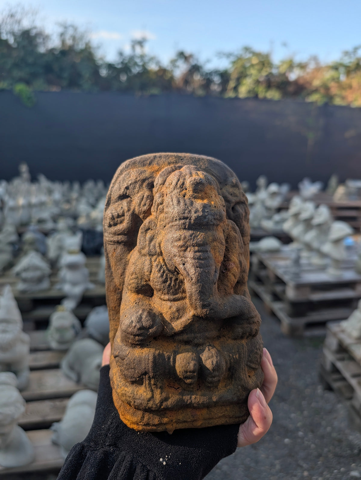 Ganesha mit Rostpatina – Raw Patina Edition