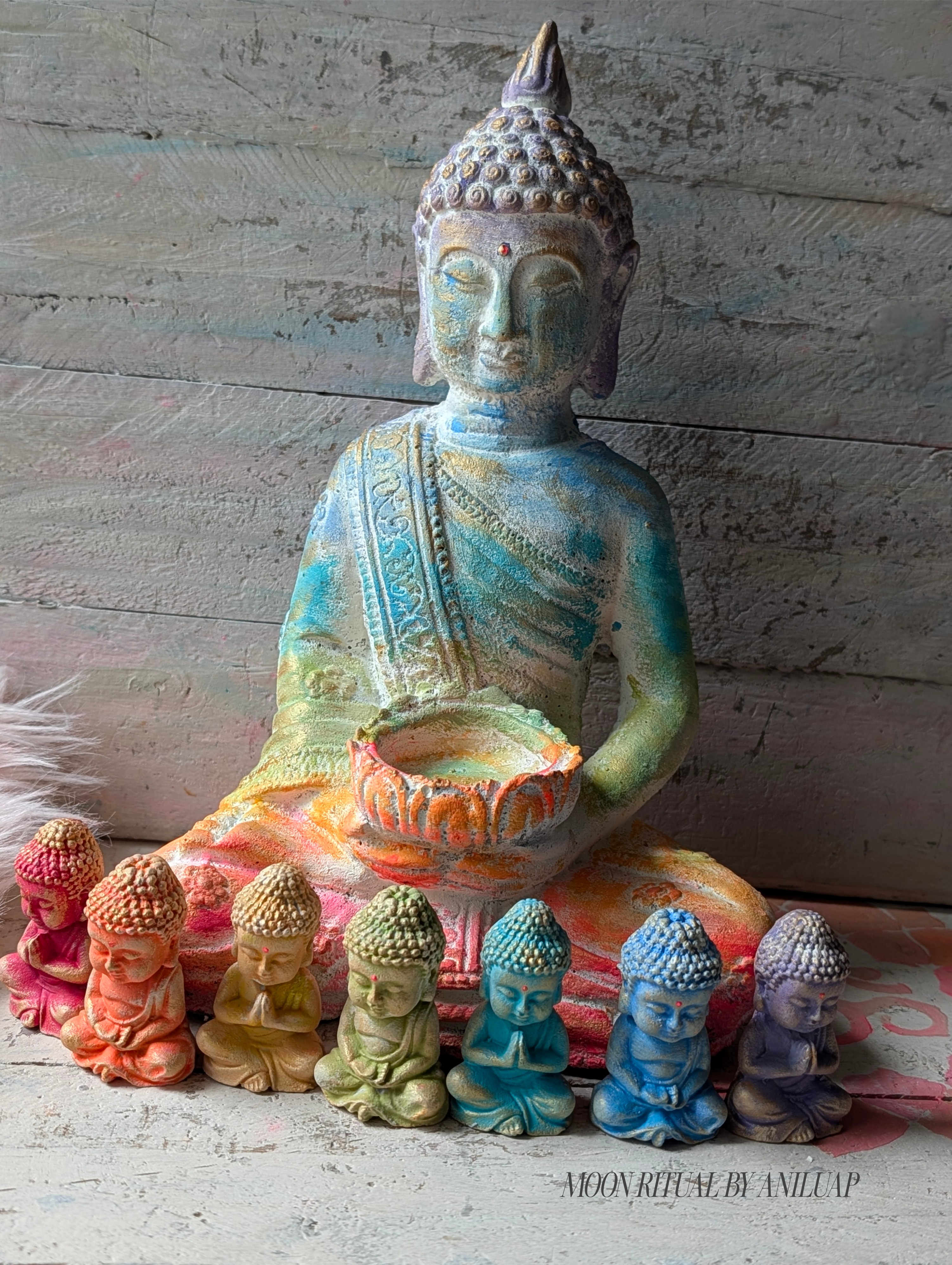 NEUMOND BUDDHA SET SIEBEN ASPEKTE DES SEINS GÖTTLICHE MATRIX ANILUAP 