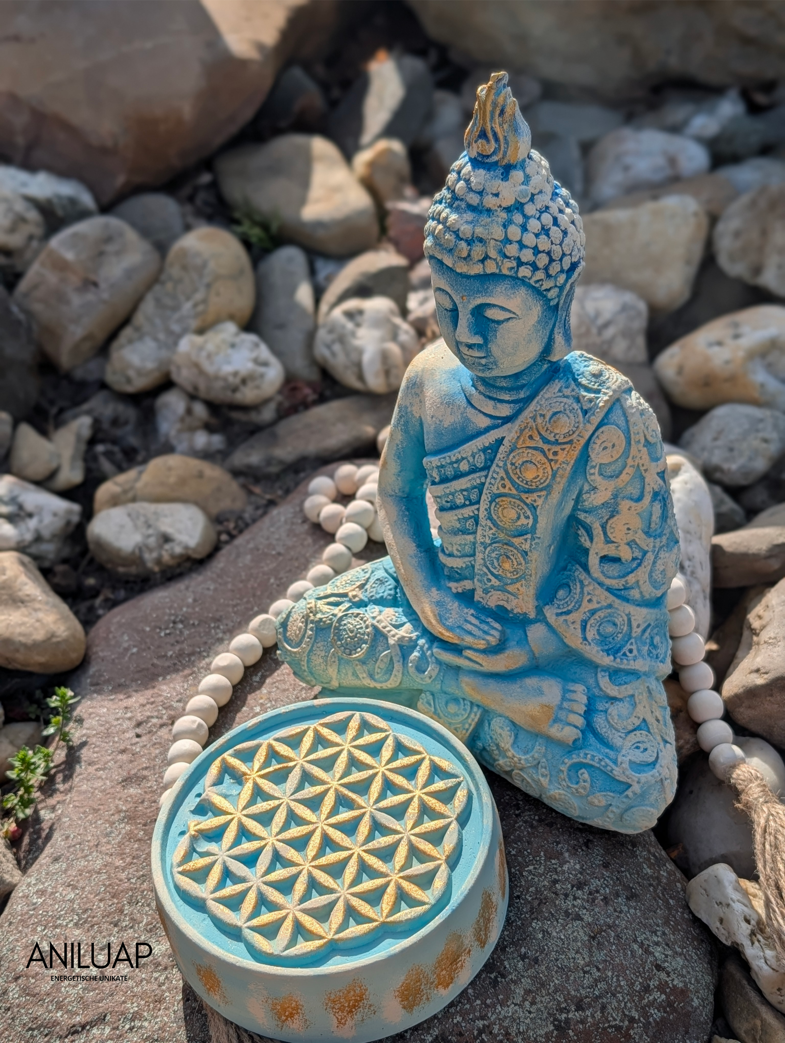 Blume des Lebens Altarstein – Manifest 111
