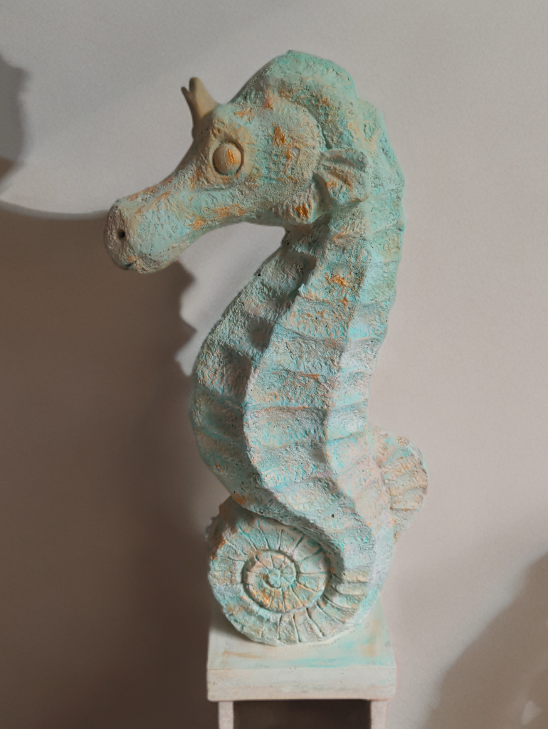 Seahorse - Seepferdchen Skulptur