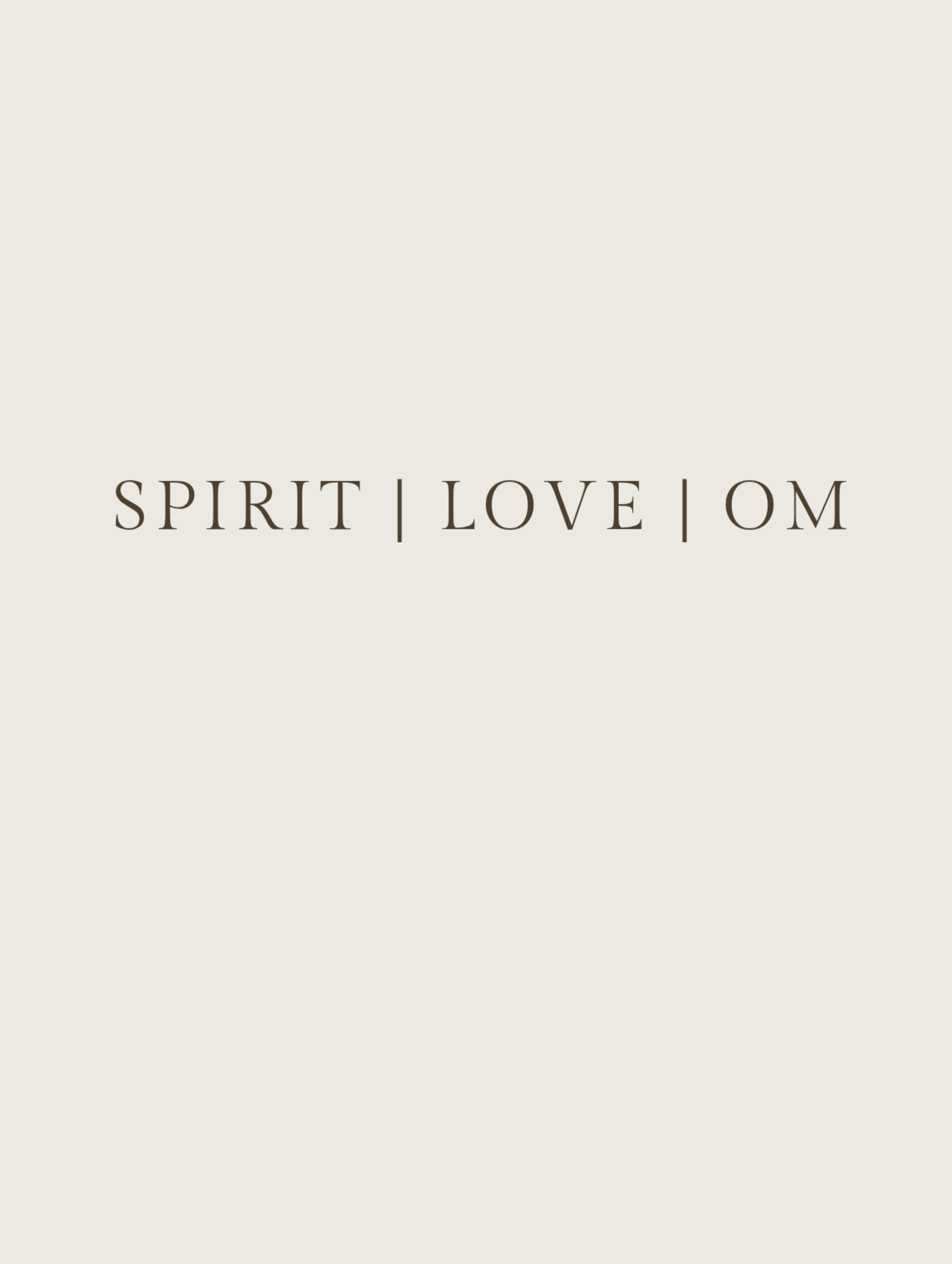 SPIRIT LOVE OM ANILUAP