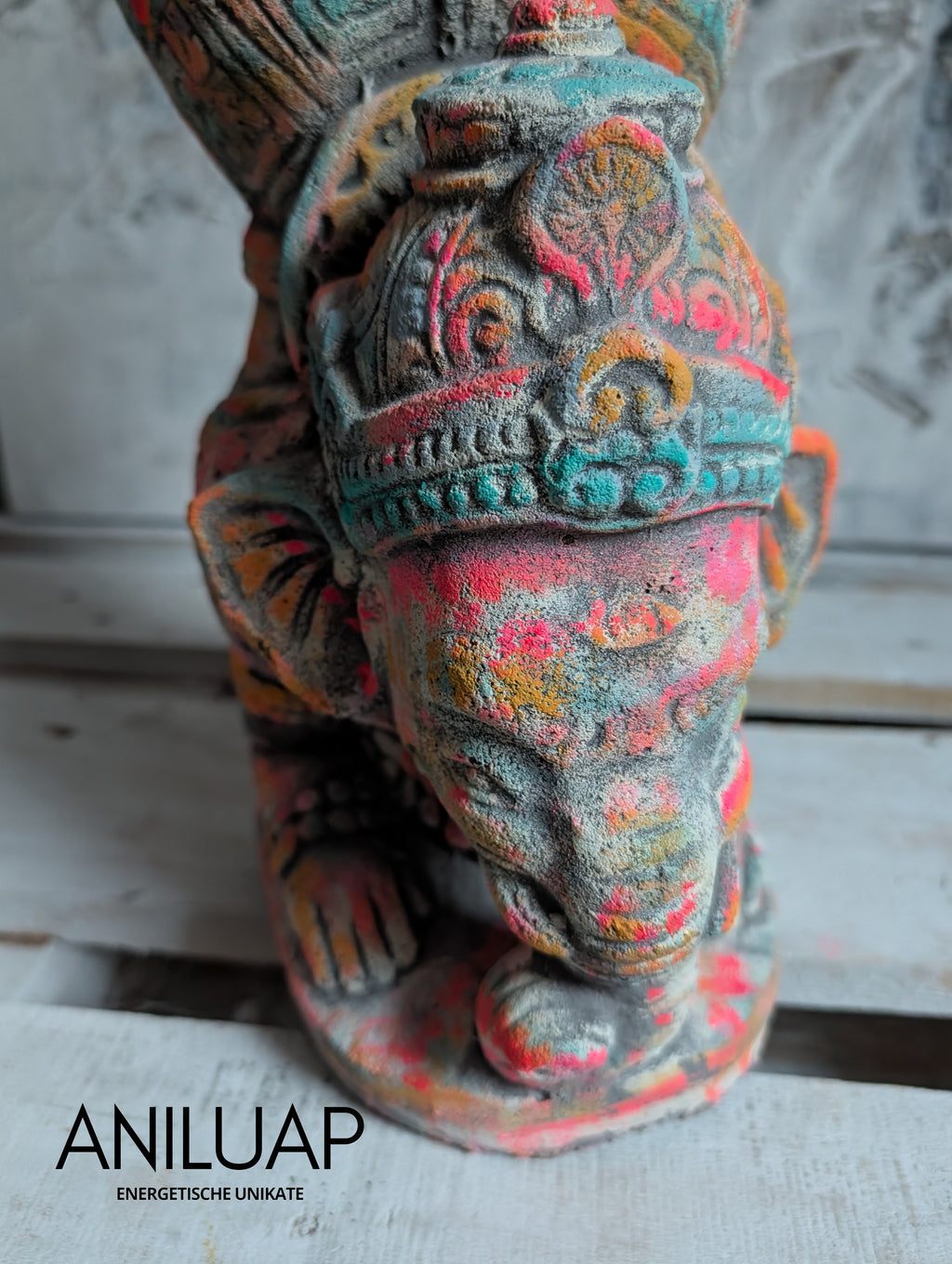 Handstand Ganesha – Exklusive Auftragsarbeit in Wunschfarben | ANILUAP