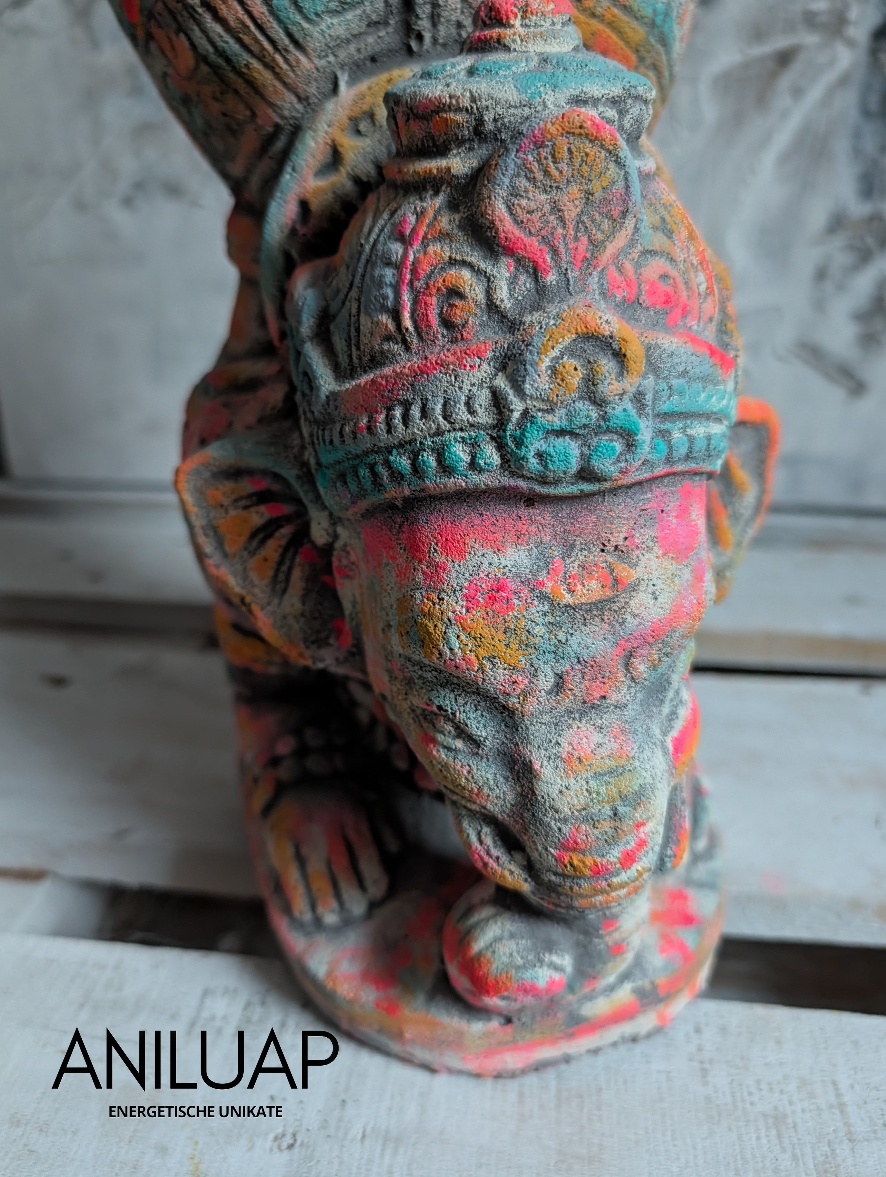 Handstand Ganesha – Exklusive Auftragsarbeit in Wunschfarben | ANILUAP