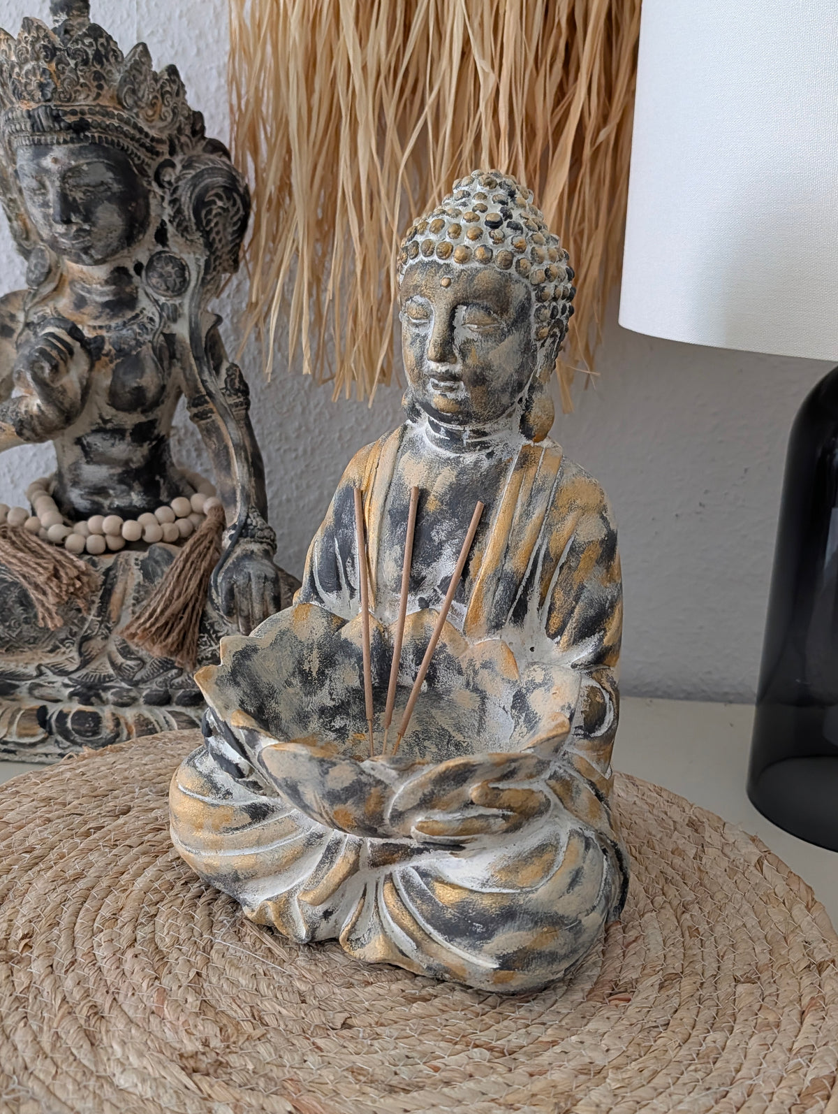 Buddha Lotus Antik Finish by ANILUAP