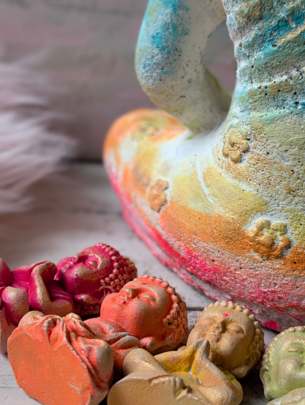 NEUMOND BUDDHA Set Chakra Farben ANILUAP 