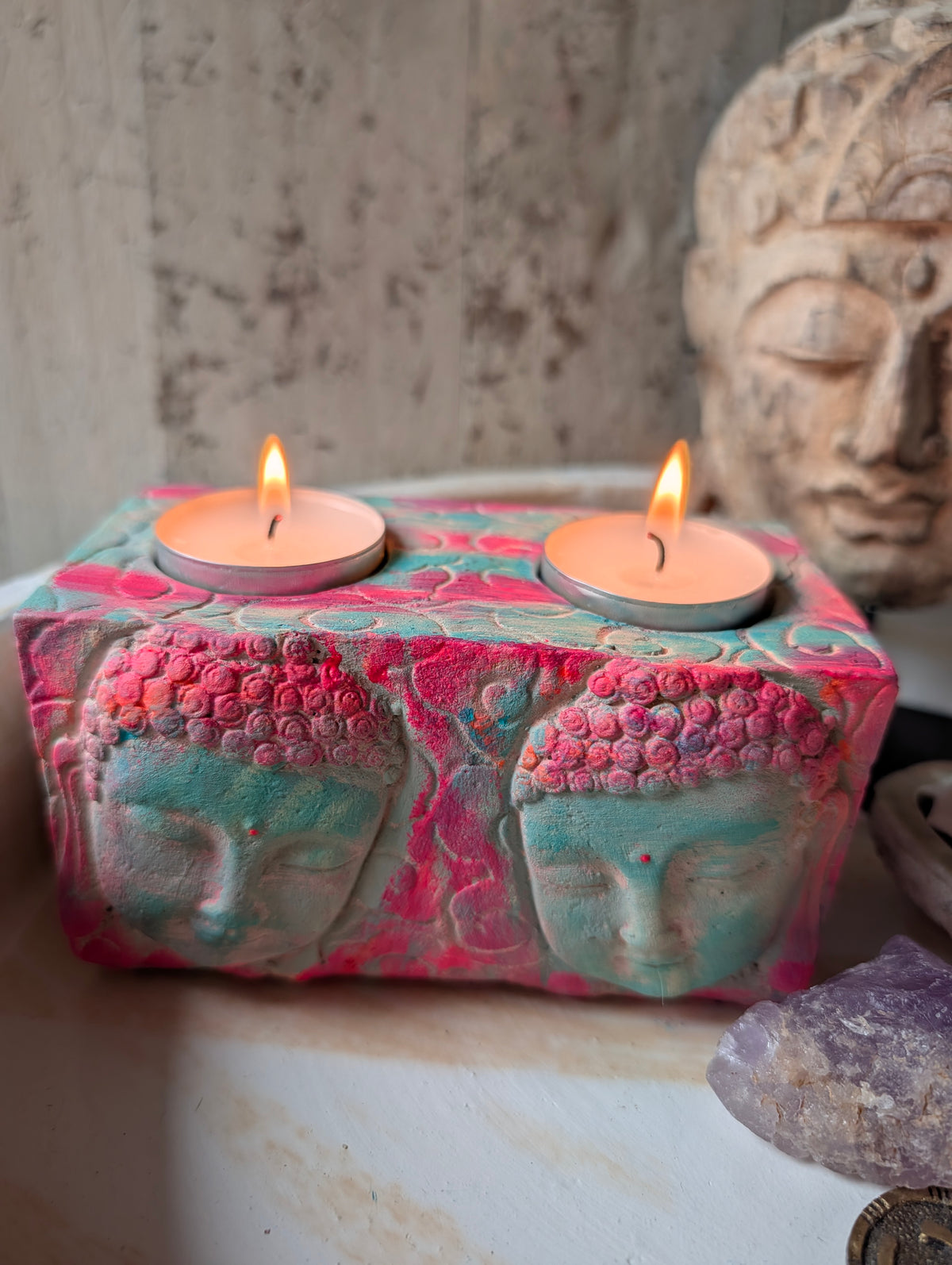 BUDDHA ALTAR TEELICHT